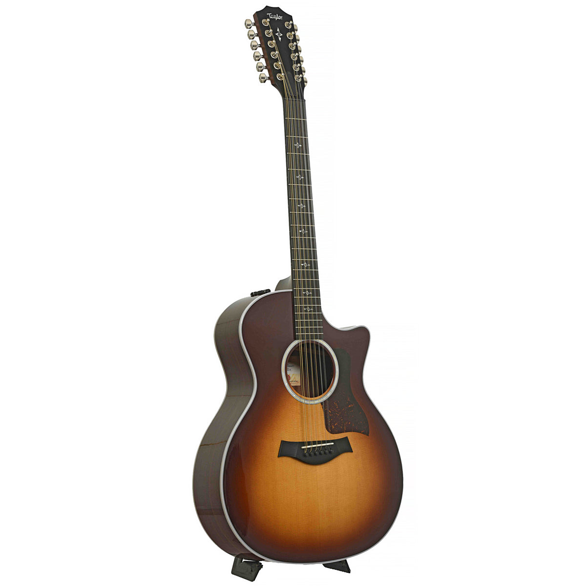 Full front and side of Taylor 454CE-R 12-String
