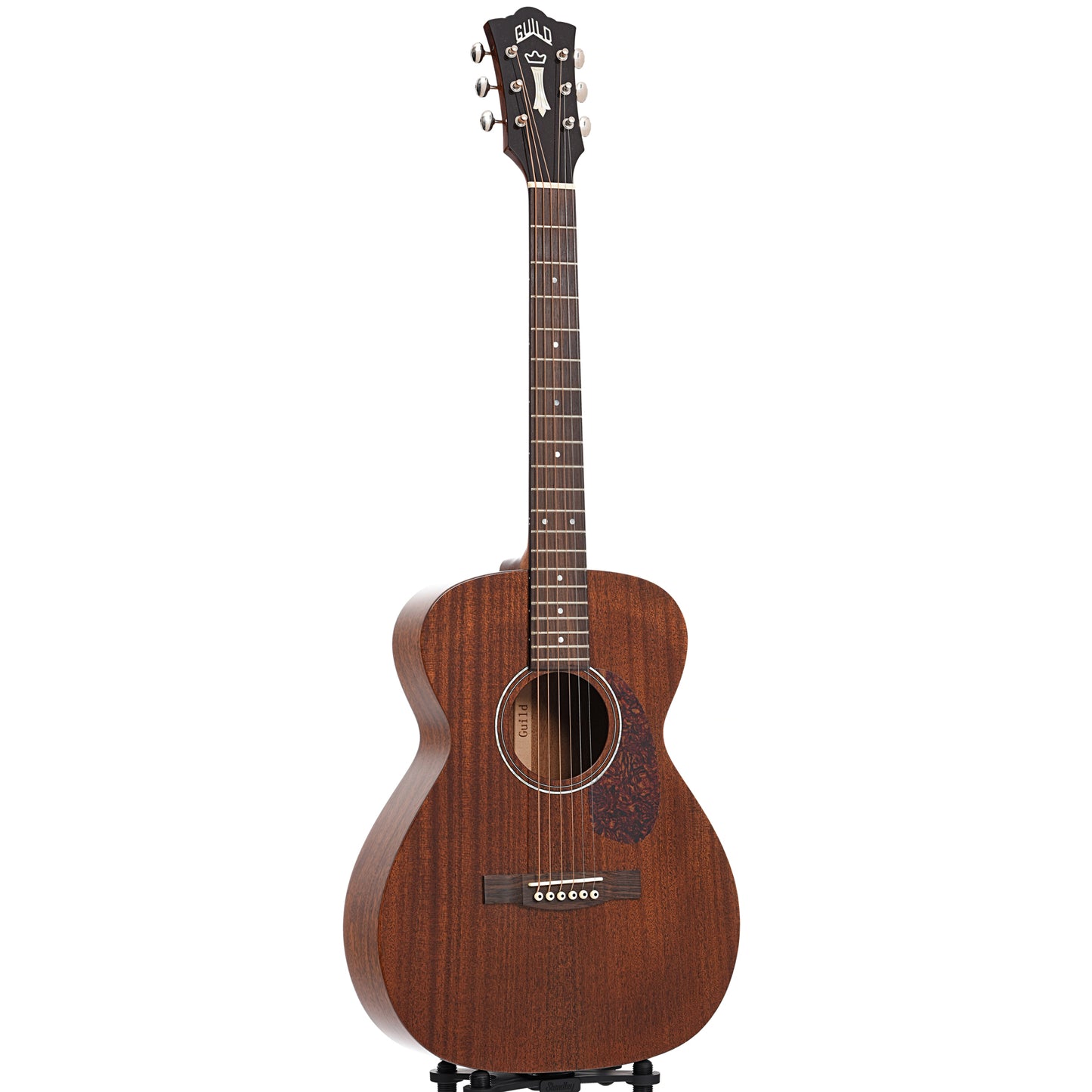 Full front and side of Guild M-120 Acoustic Guitar (2021)