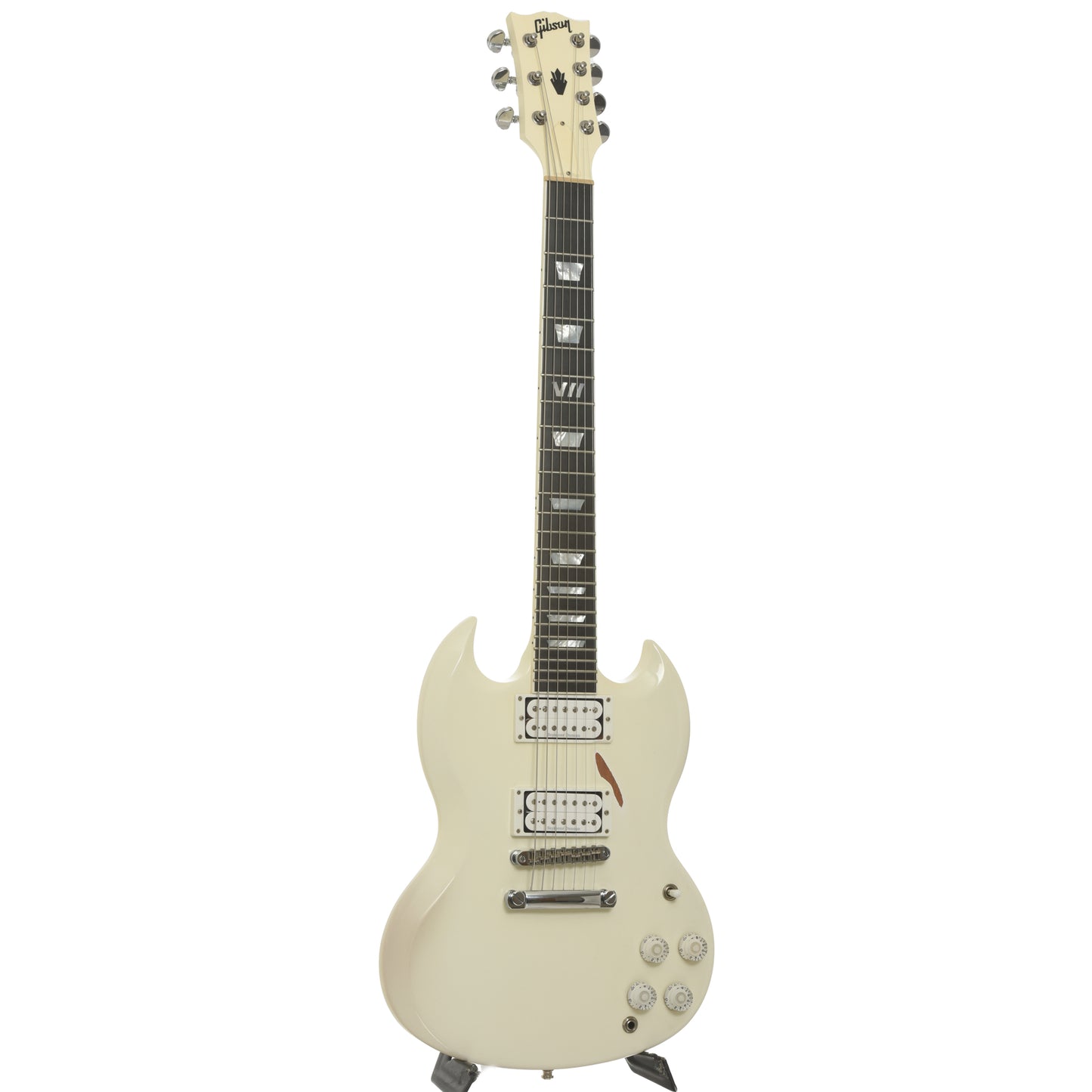 Full front and side of Gibson SG 7 Electric Guitar