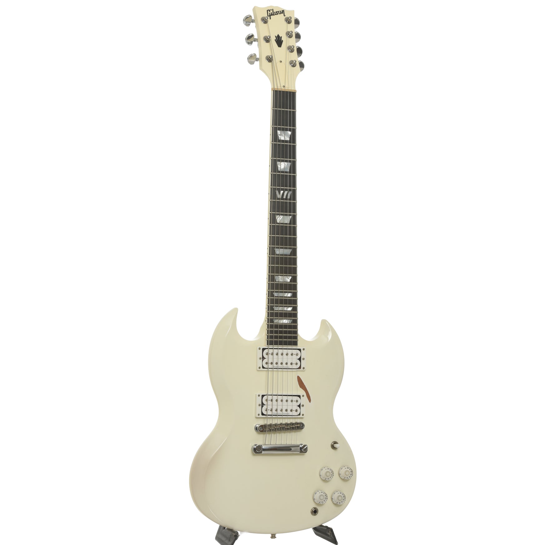 Full front and side of Gibson SG 7 Electric Guitar