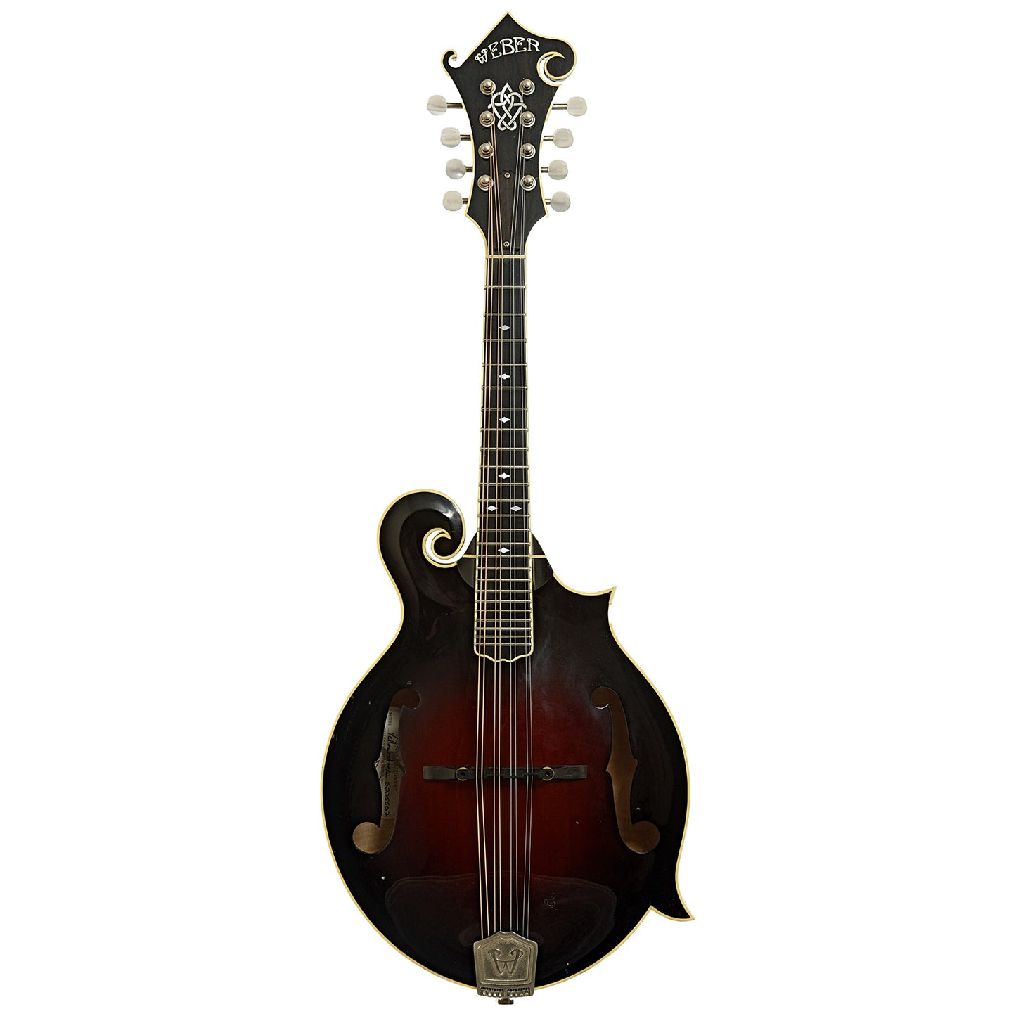 Full front of Weber Yellowstone Model F-Style Mandolin