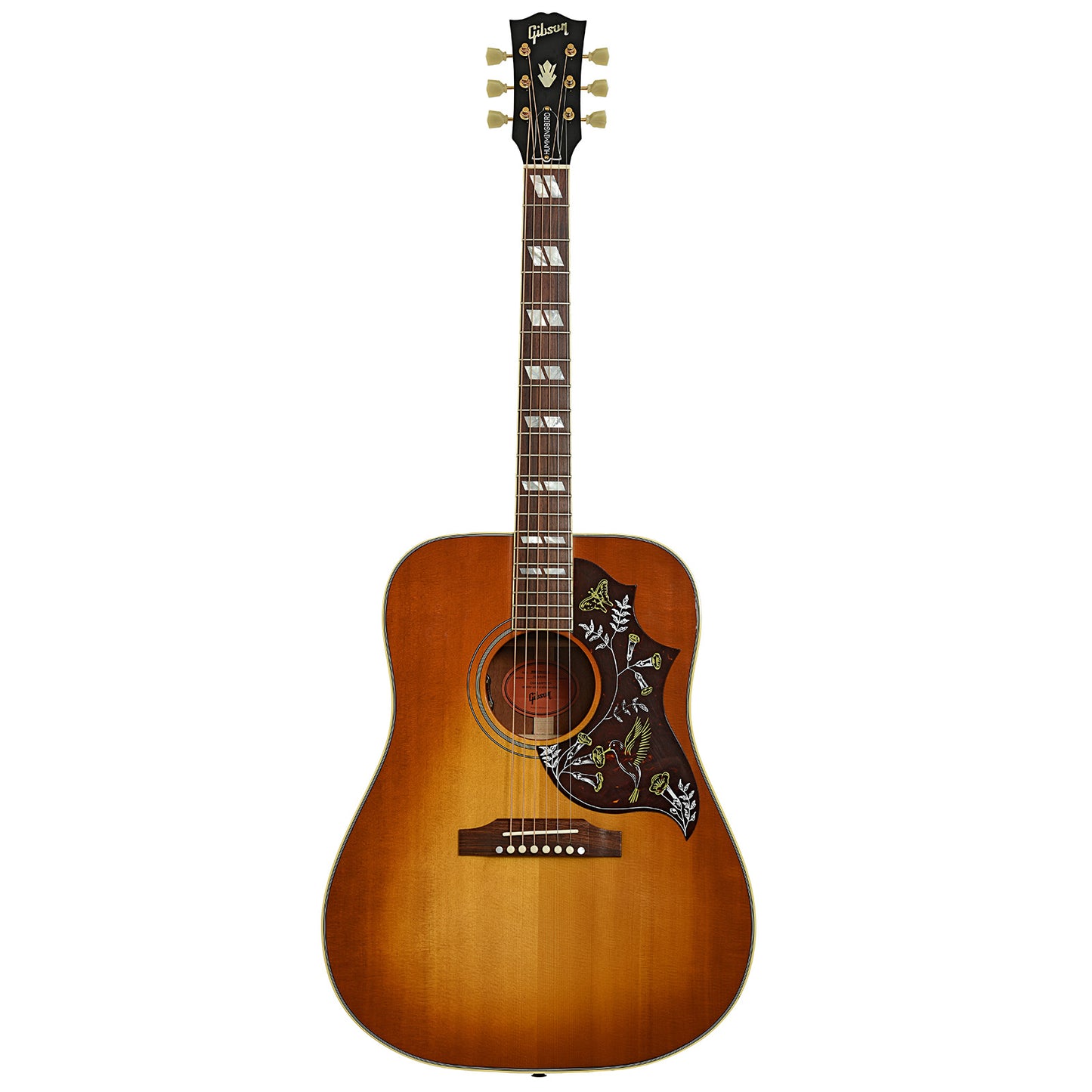Full front of Gibson Hummingbird Original Acoustic Guitar 