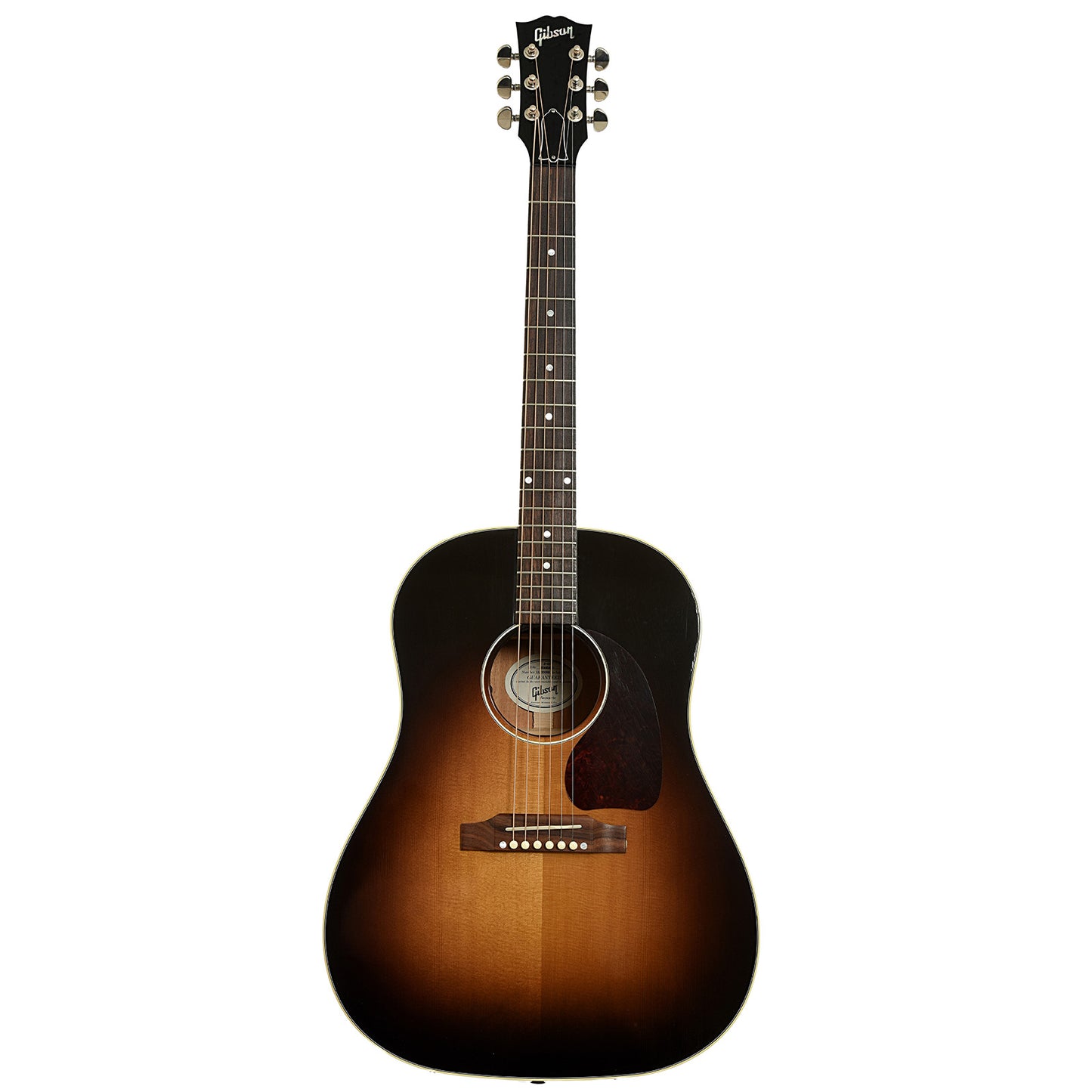 Full front of Gibson J-45 Standard Acoustic Guitar