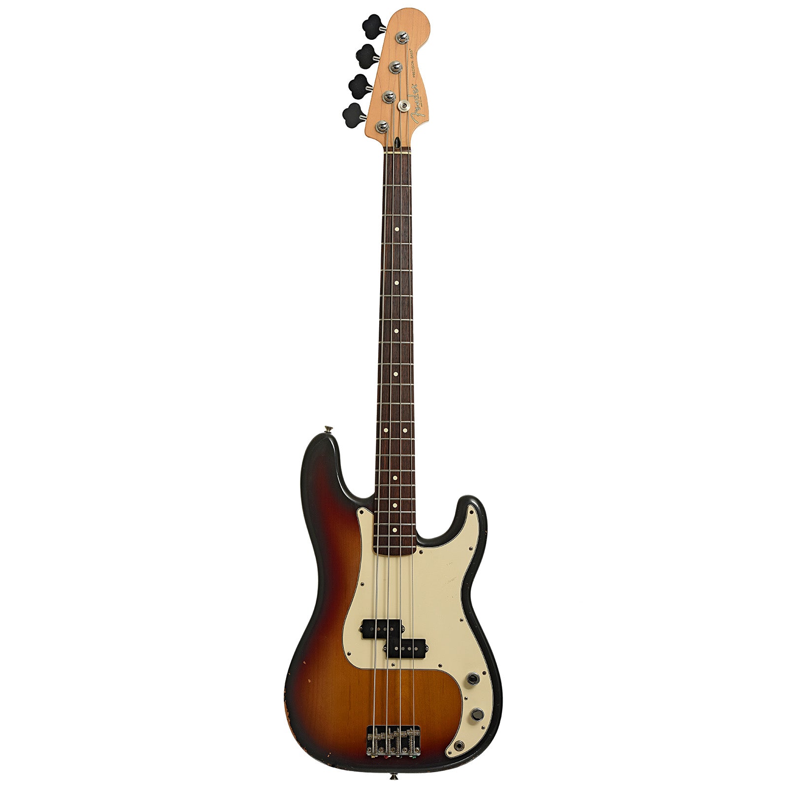Full front of Fender American Series Precision Electric Bass 