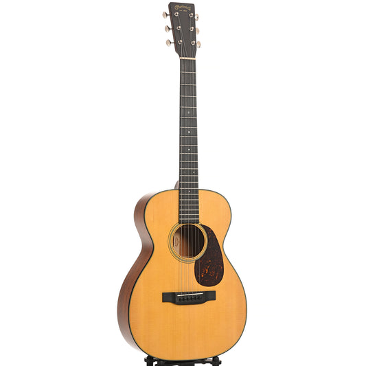 Full front and side of Martin 0-18 Acoustic Guitar (2020)