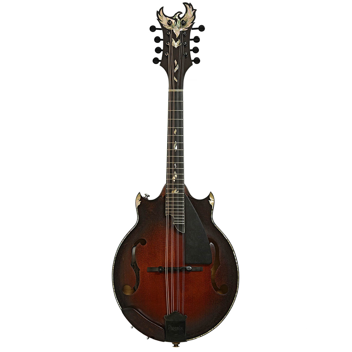 Full front of Phoenix Ultra Mandolin f