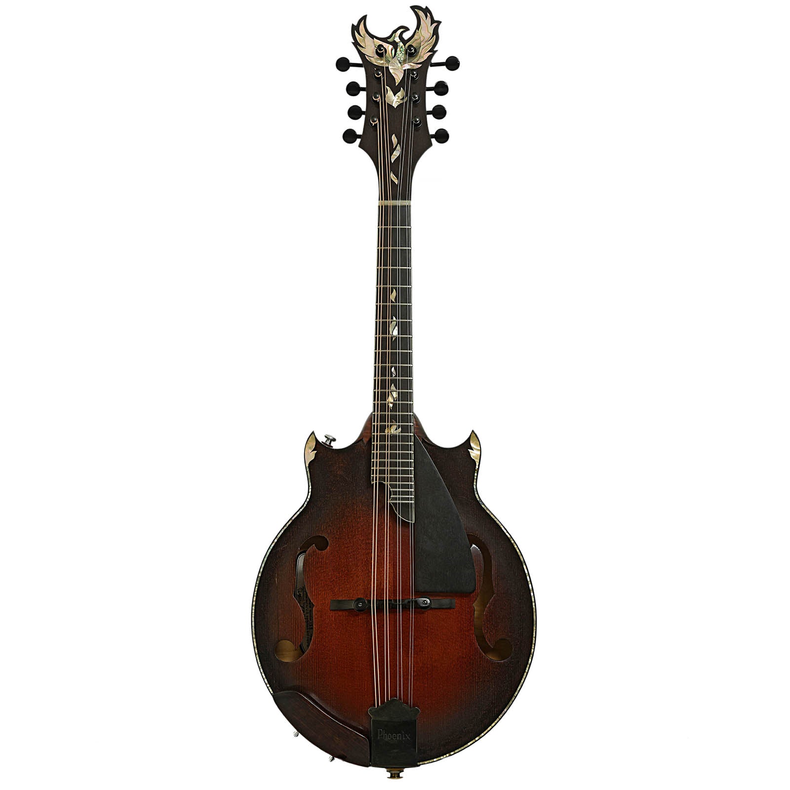Full front of Phoenix Ultra Mandolin f