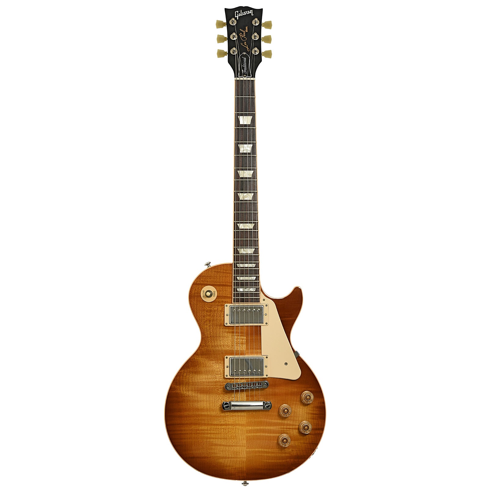 Full front of Gibson Les Paul Traditional Plus Electric Guitar