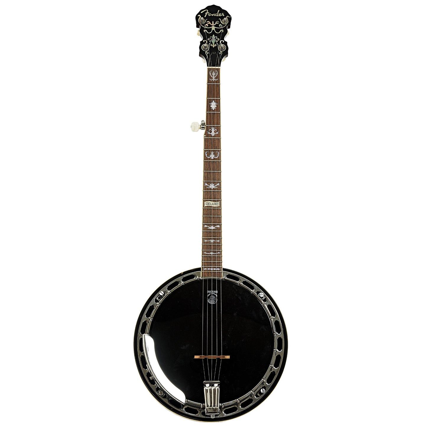 Full front of Fender FB-58 Resonator Banjo 