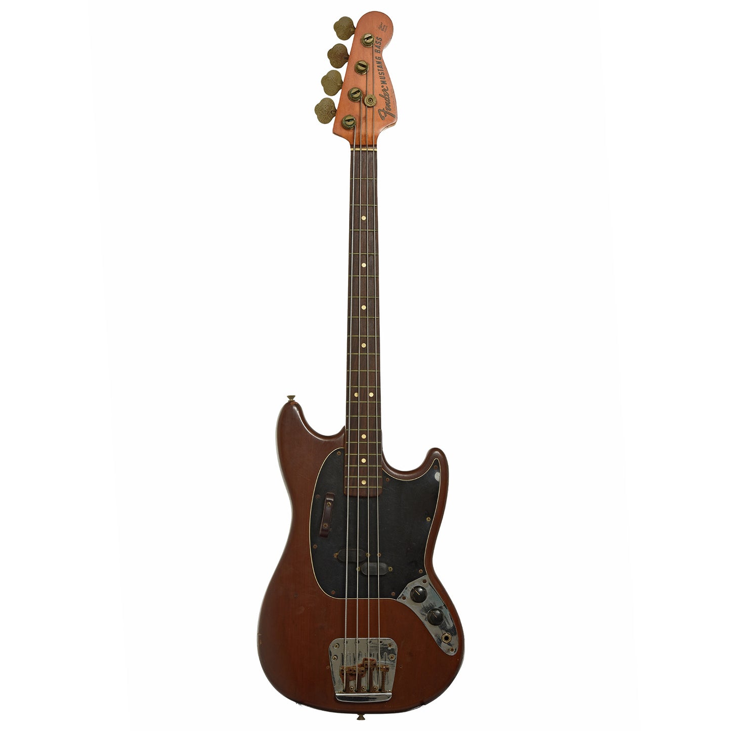 Full front of Fender Mustang Electric Bass
