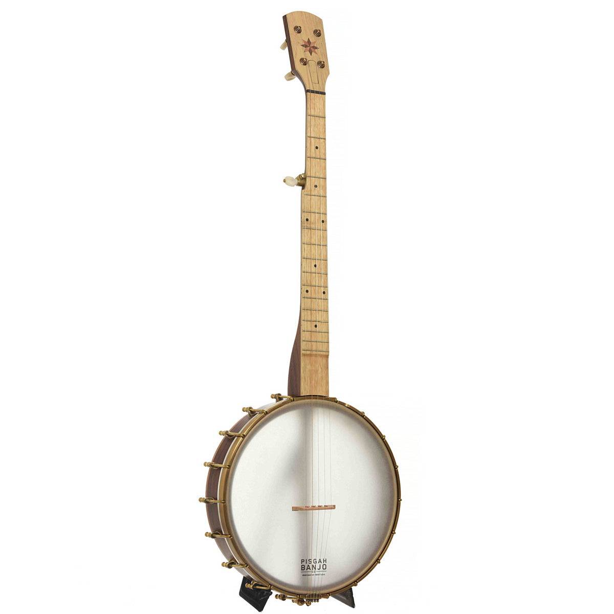 Pisgah Appalachian 12in Openback Banjo & Gigbag, Walnut