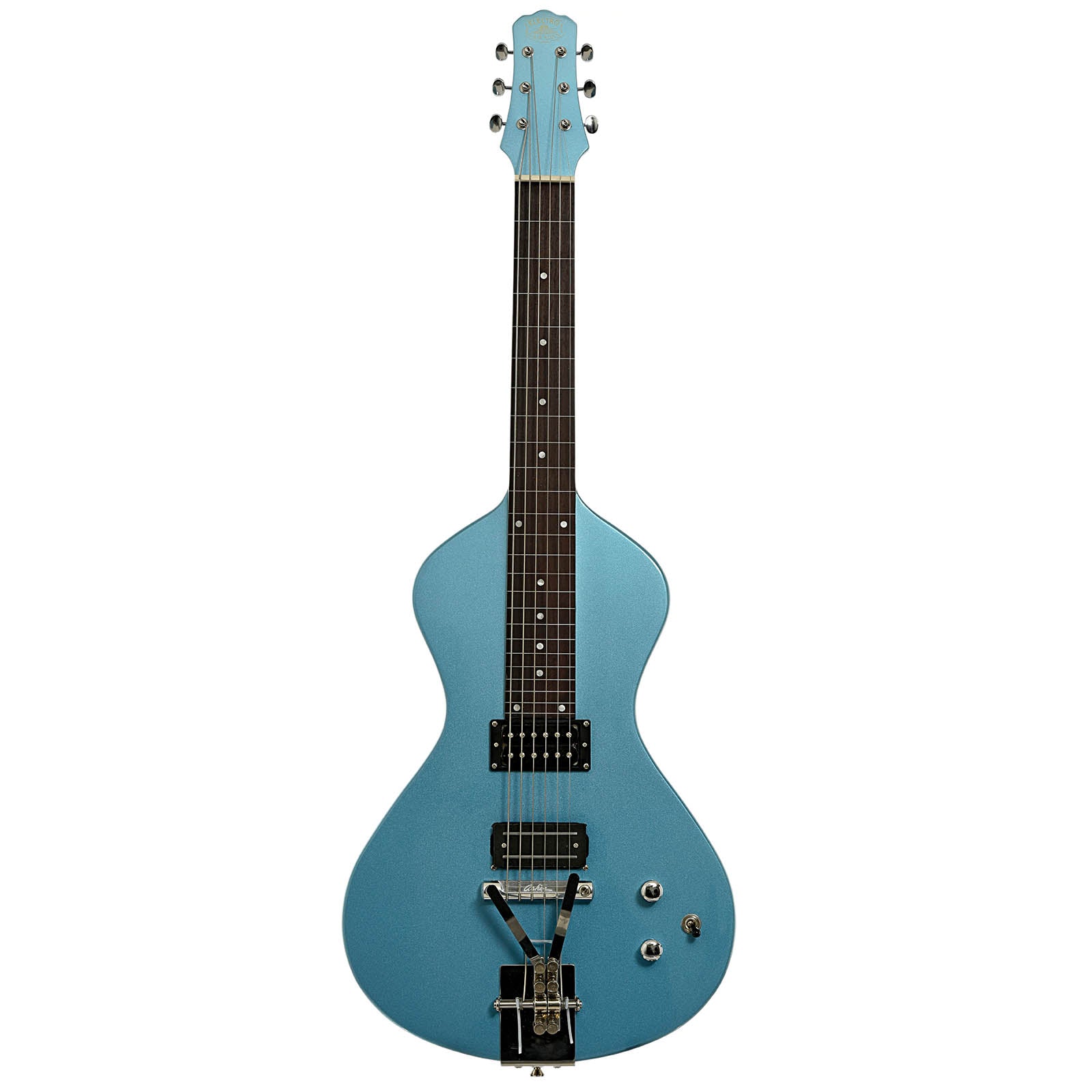 Full front of Asher Electro Hawaiian Jr Lap Steel