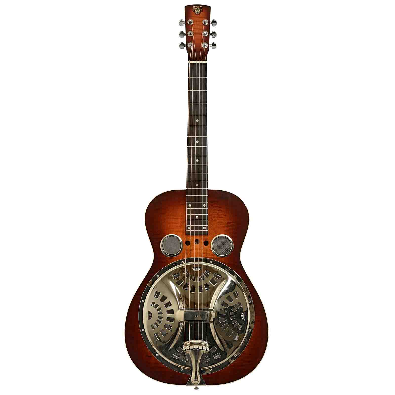 Full front of Dobro 60DS Resonator Guitar