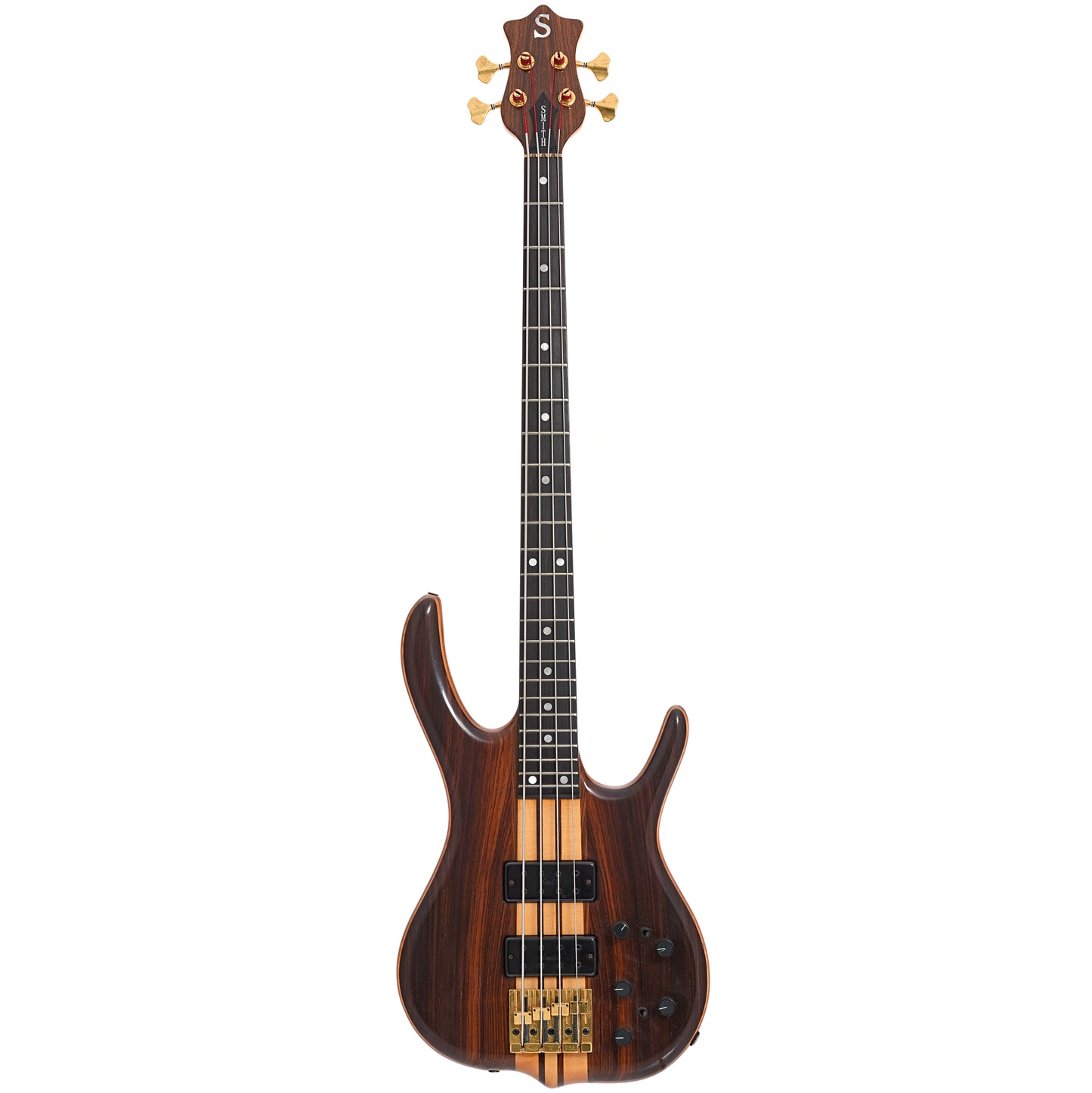 Full front of Ken Smith BSR4 Elite 4-String Electric Bass
