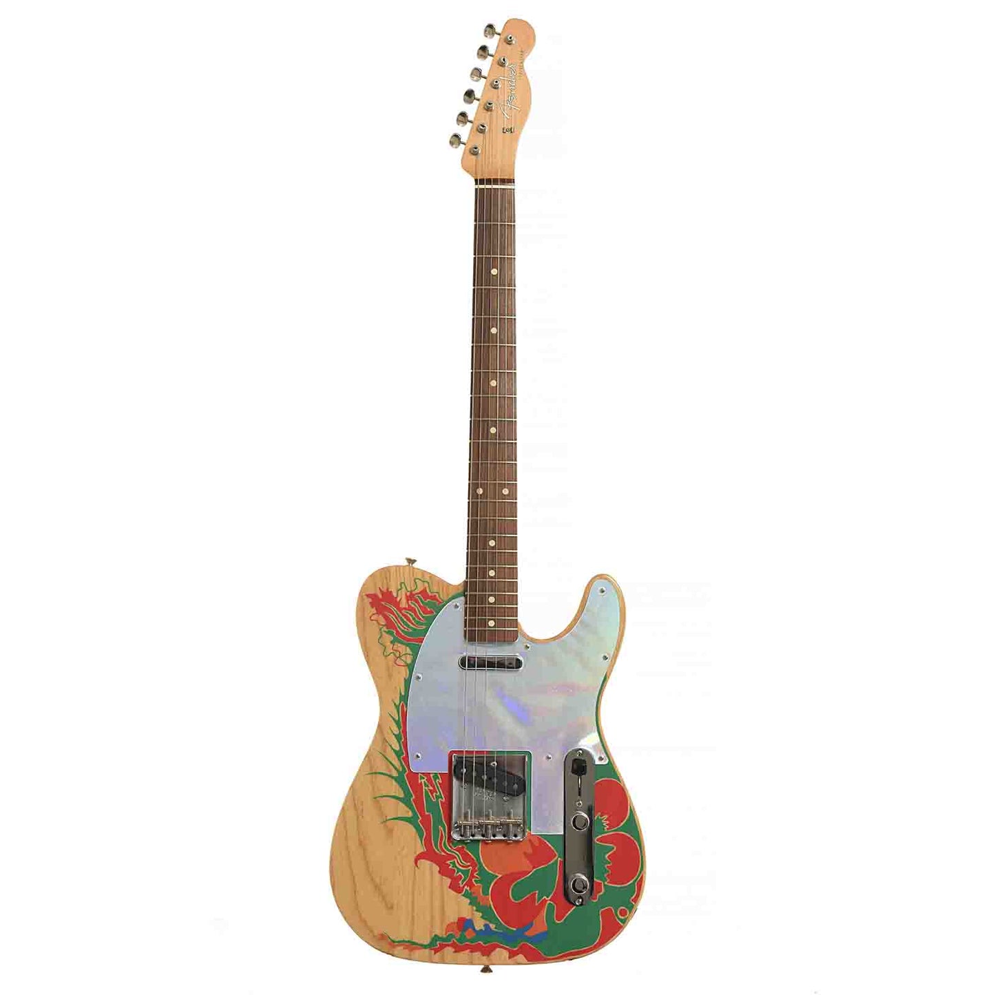 Full front of Fender Jimmy Page Telecaster
