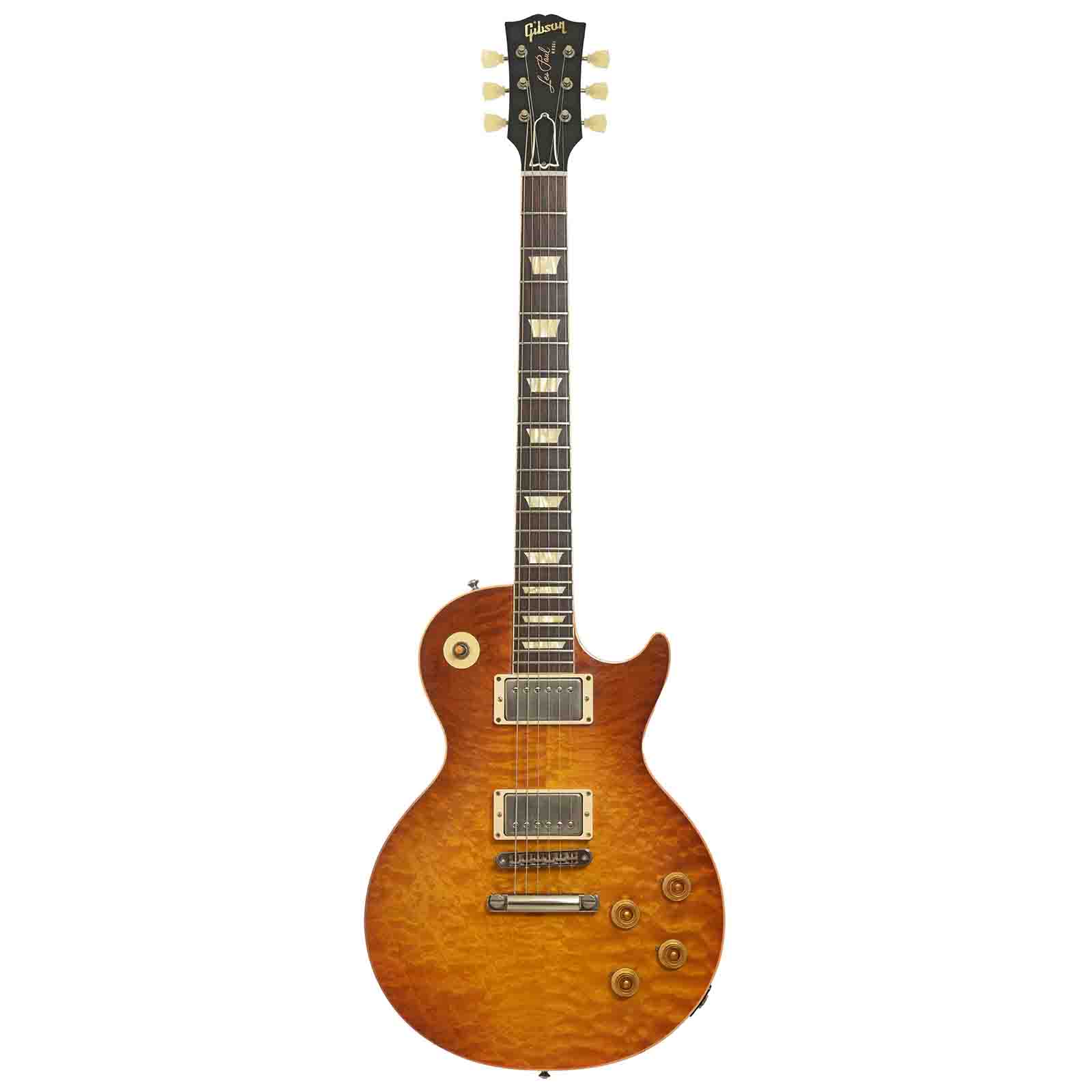 Full front of Gibson Custom Shop 60th Anniversary '59 Les Paul Standard Reissue Electric Guitar (2019)
