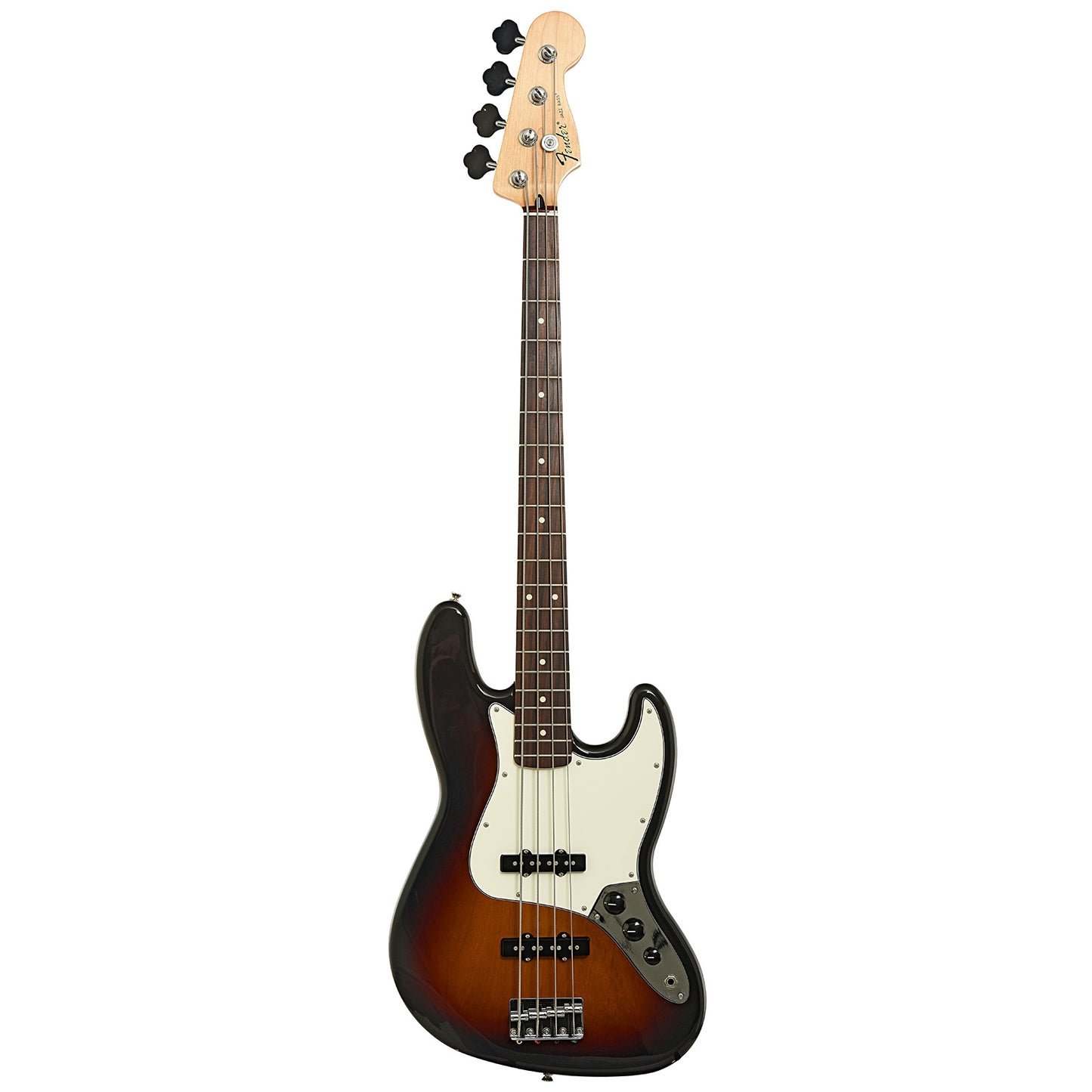 Full front of Fender Standard Jazz Electric Bass 