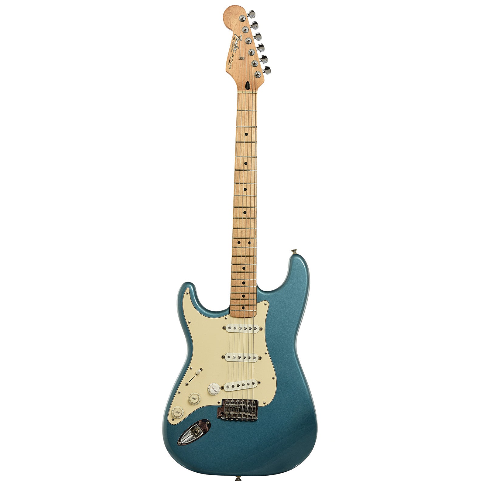 Full front of Fender Standard Stratocaster Electric Guitar 