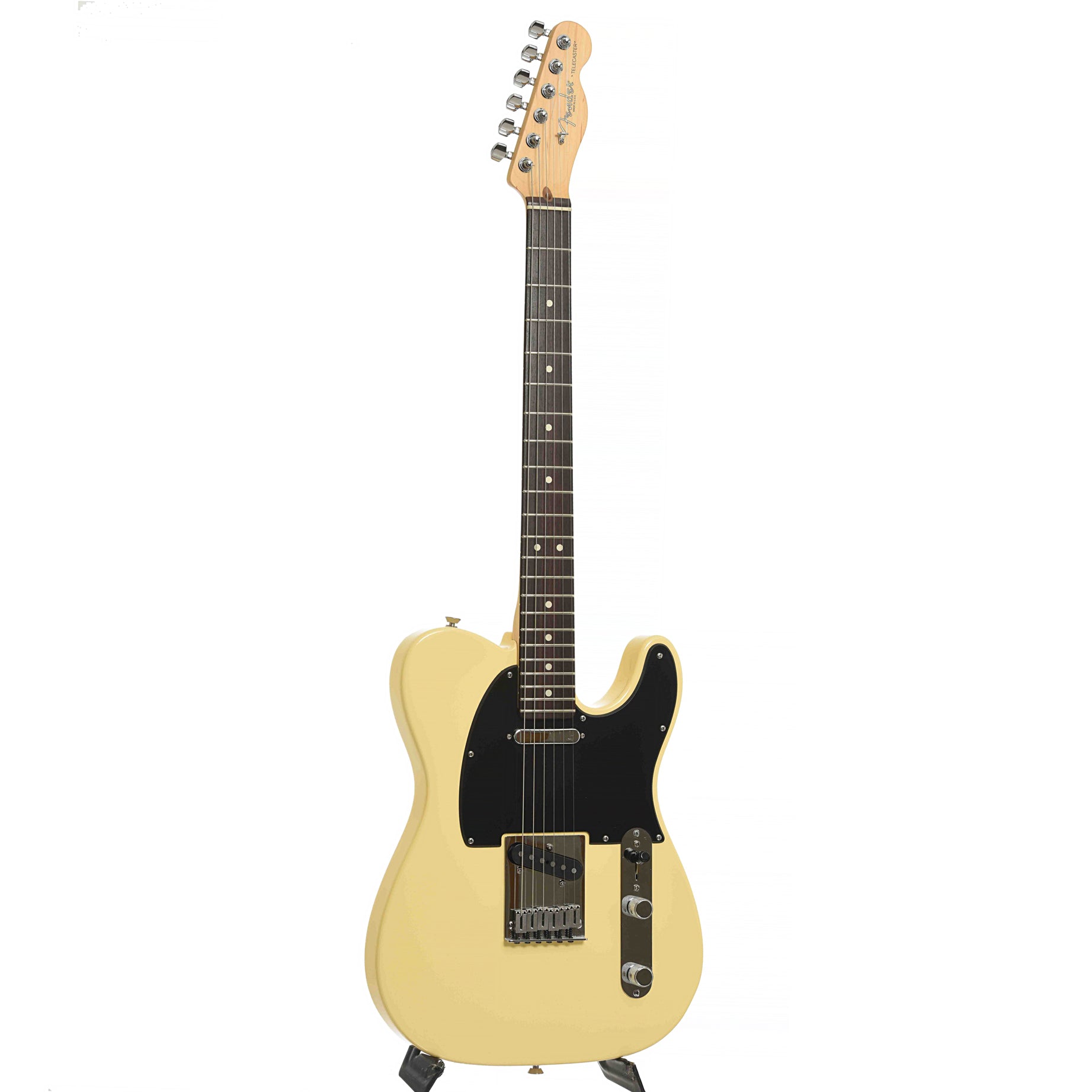 Full front and side of Fender American Series Telecaster