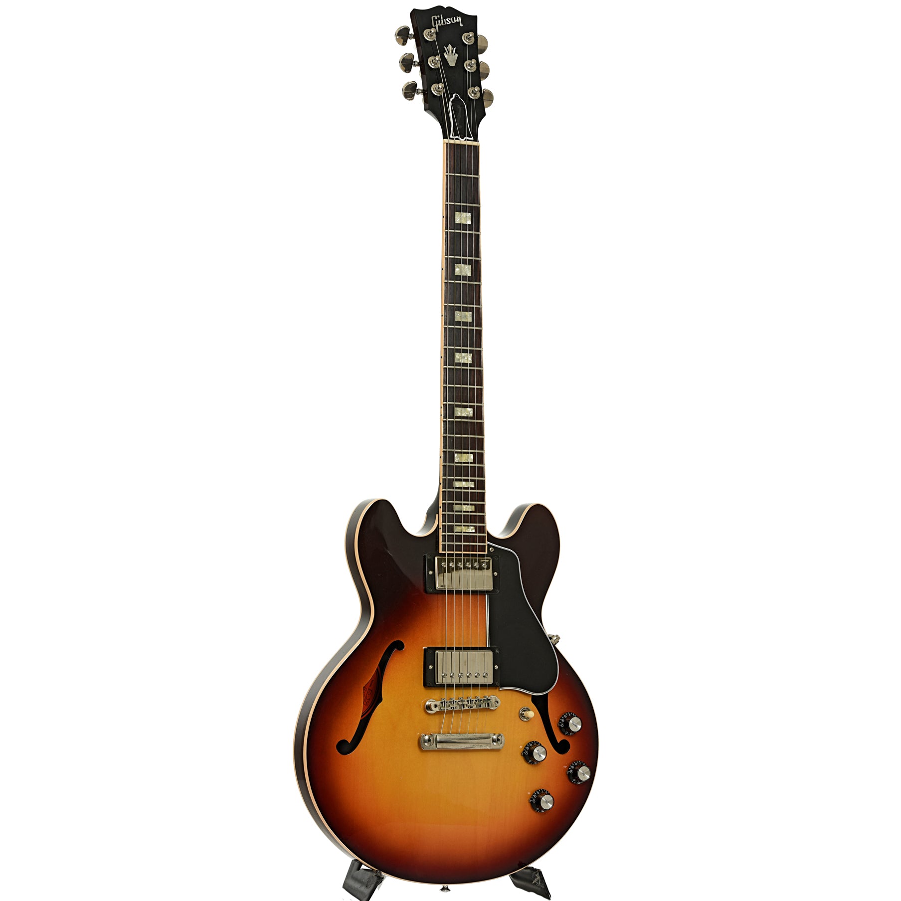 Full front and side of Gibson ES-339 Hollowbody Electric Guitar 