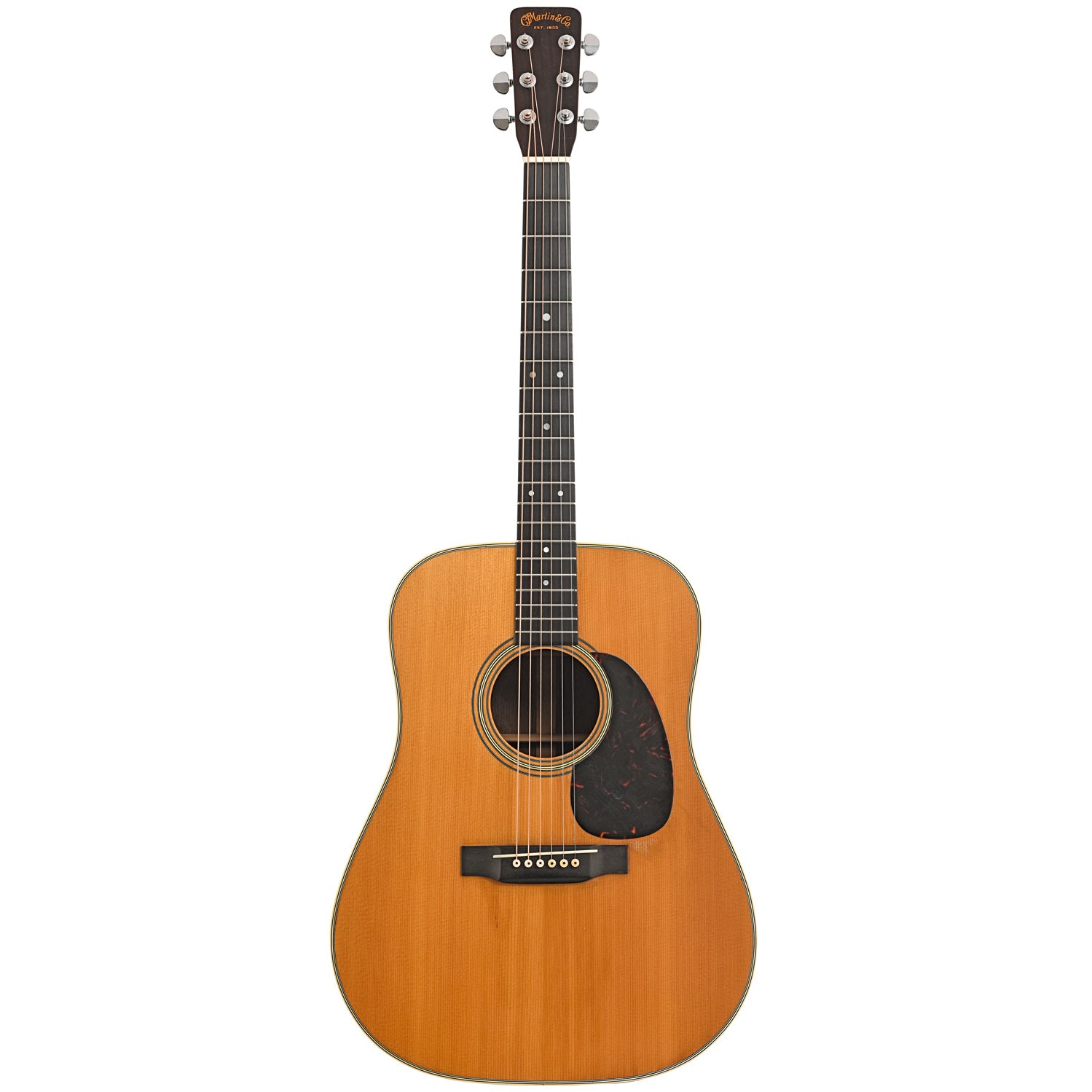 Full front of Martin D-28 Acoustic Guitar (1963)