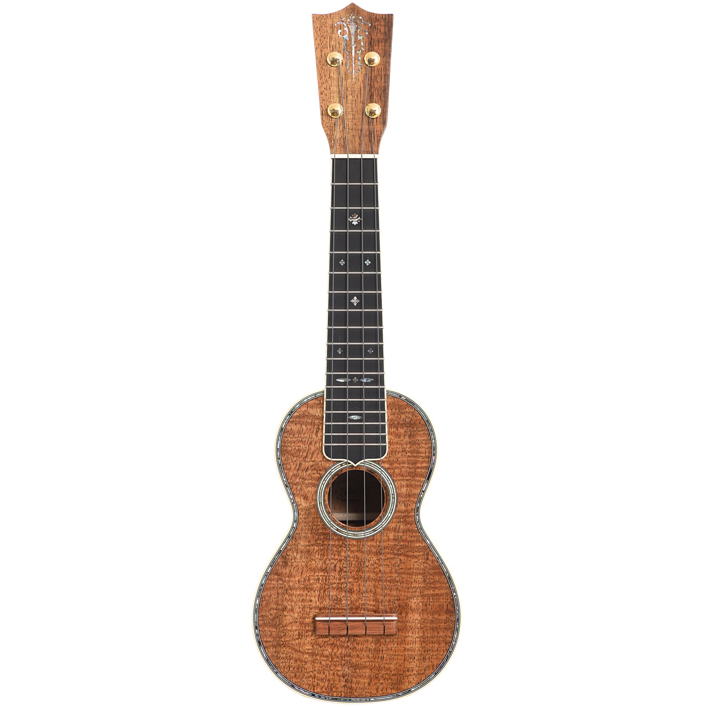 Full front of Martin 5K Uke, Soprano Koa Ukulele 