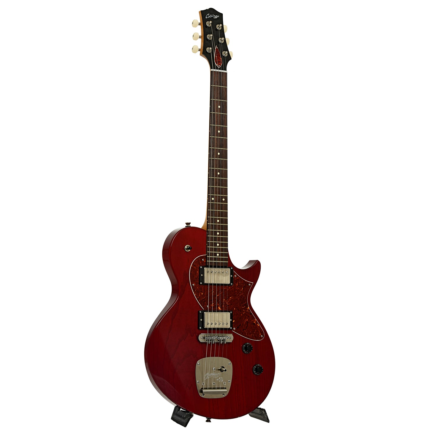 Full front and side of Collings Custom 360 LT M Electric Guitar 