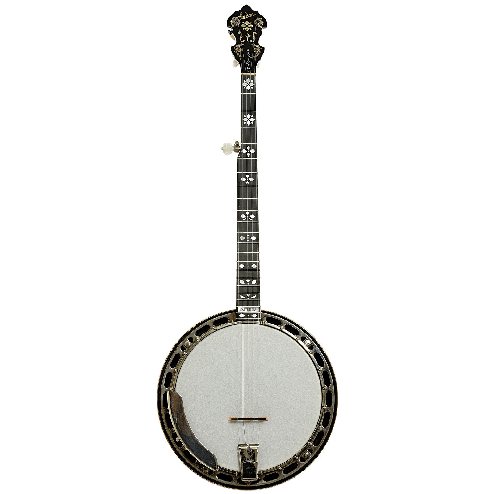 Full front of Gibson Earl Scruggs Standard Banjo 