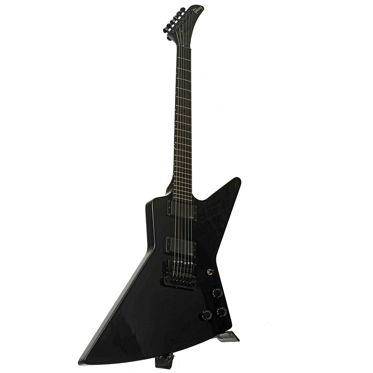 Full front and side of Gibson Shred X Explorer