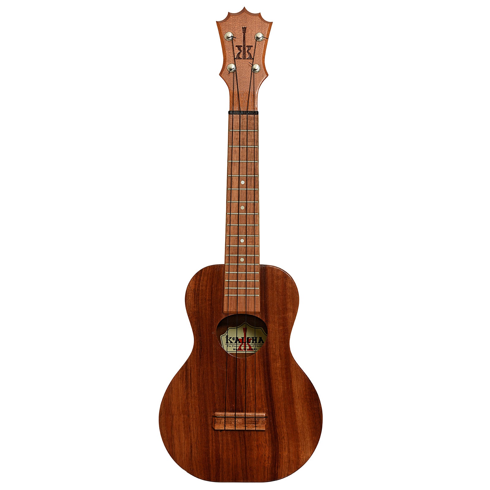 Full front of KoAloha KC-10 PIkake Concert Ukulele  