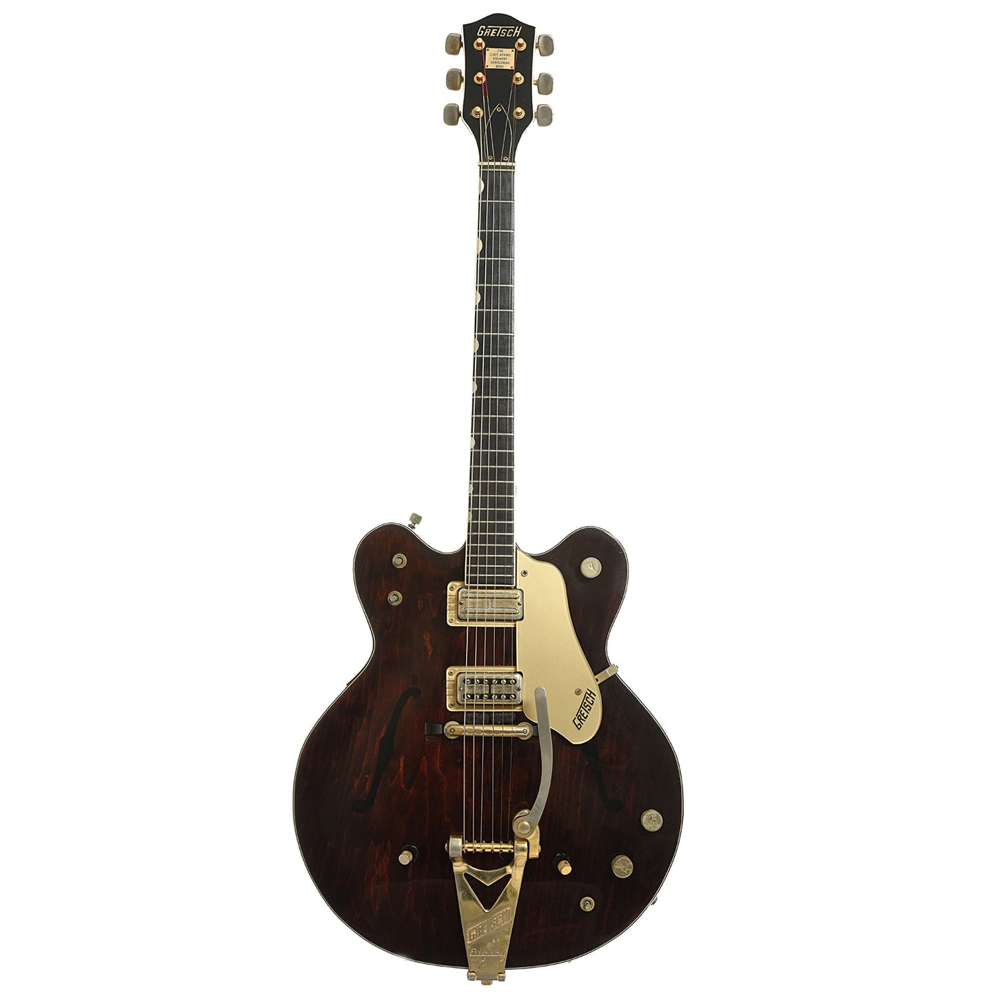 Full front of Gretsch Chet Atkins Country Gentleman Hollowbody Electric Guitar