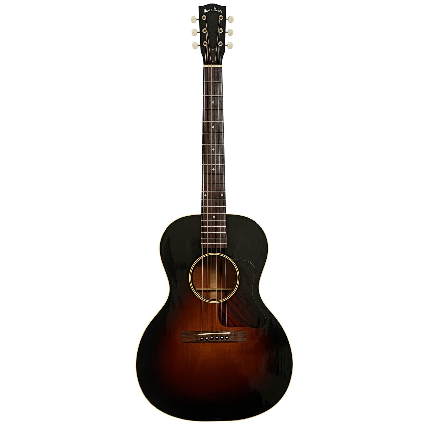 Full front of Huss & Dalton Crossroads Acoustic Guitar 