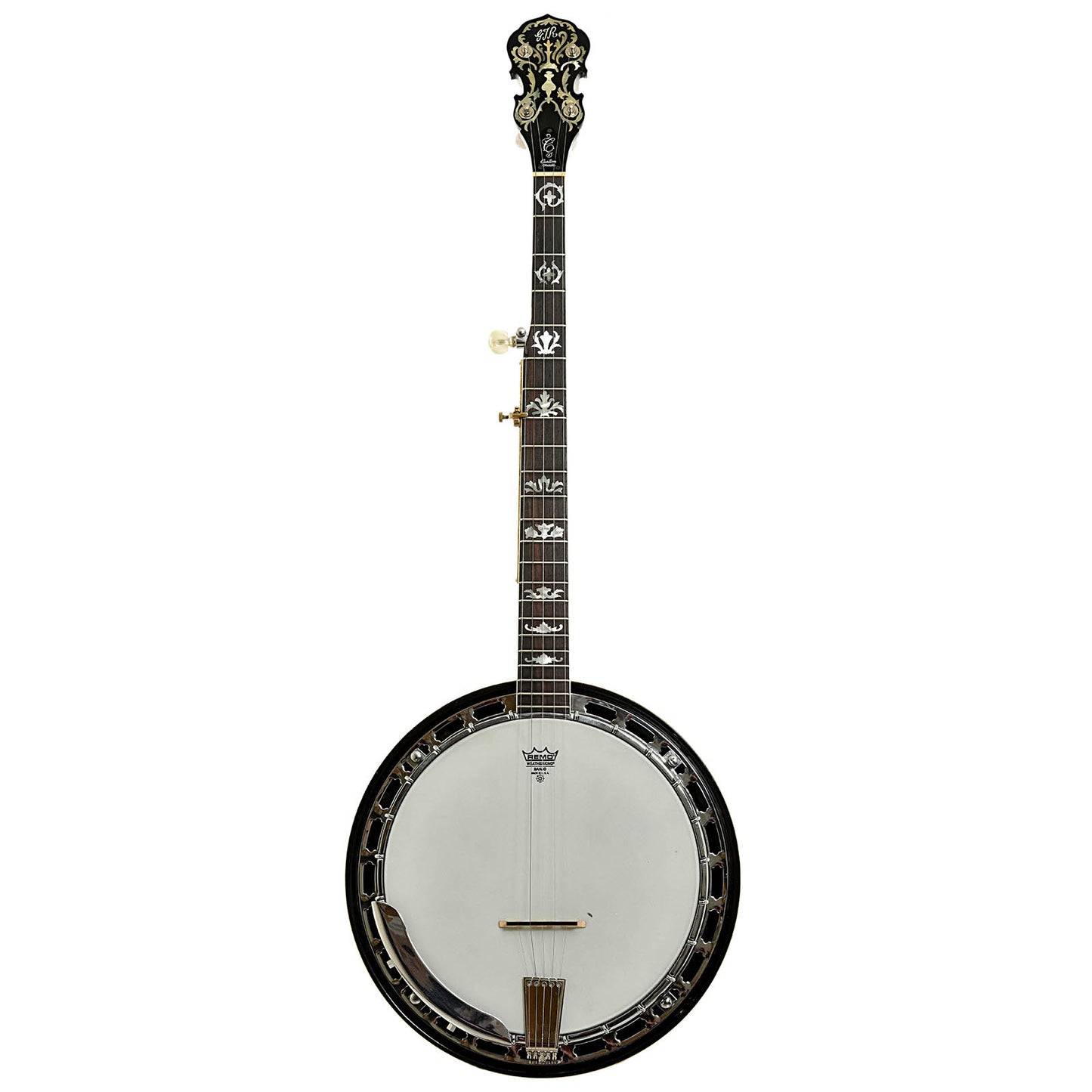 Full front of GTR 5-String Resonator Banjo