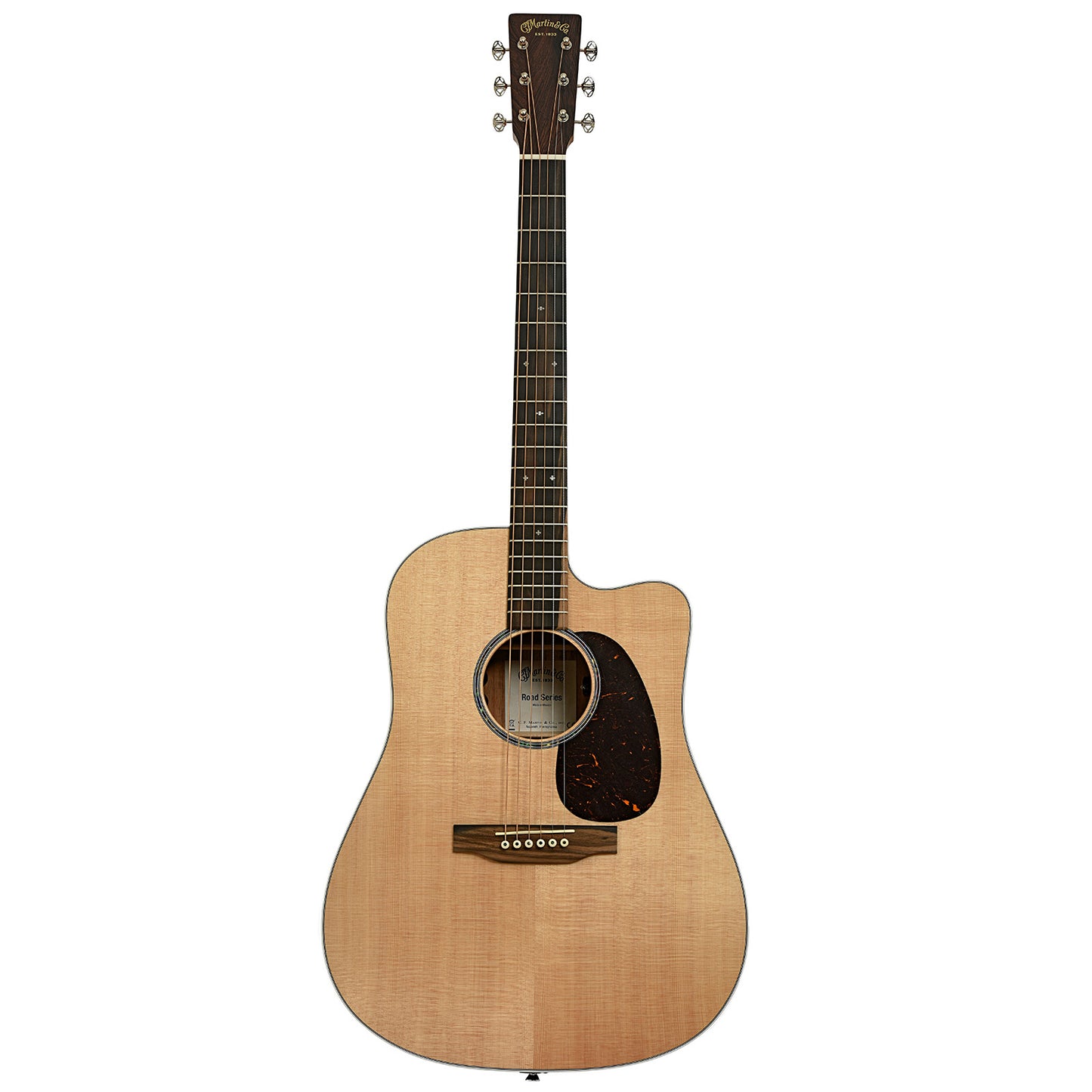 Full front of Martin DC-13E Modern Road Series Acoustic Guitar 