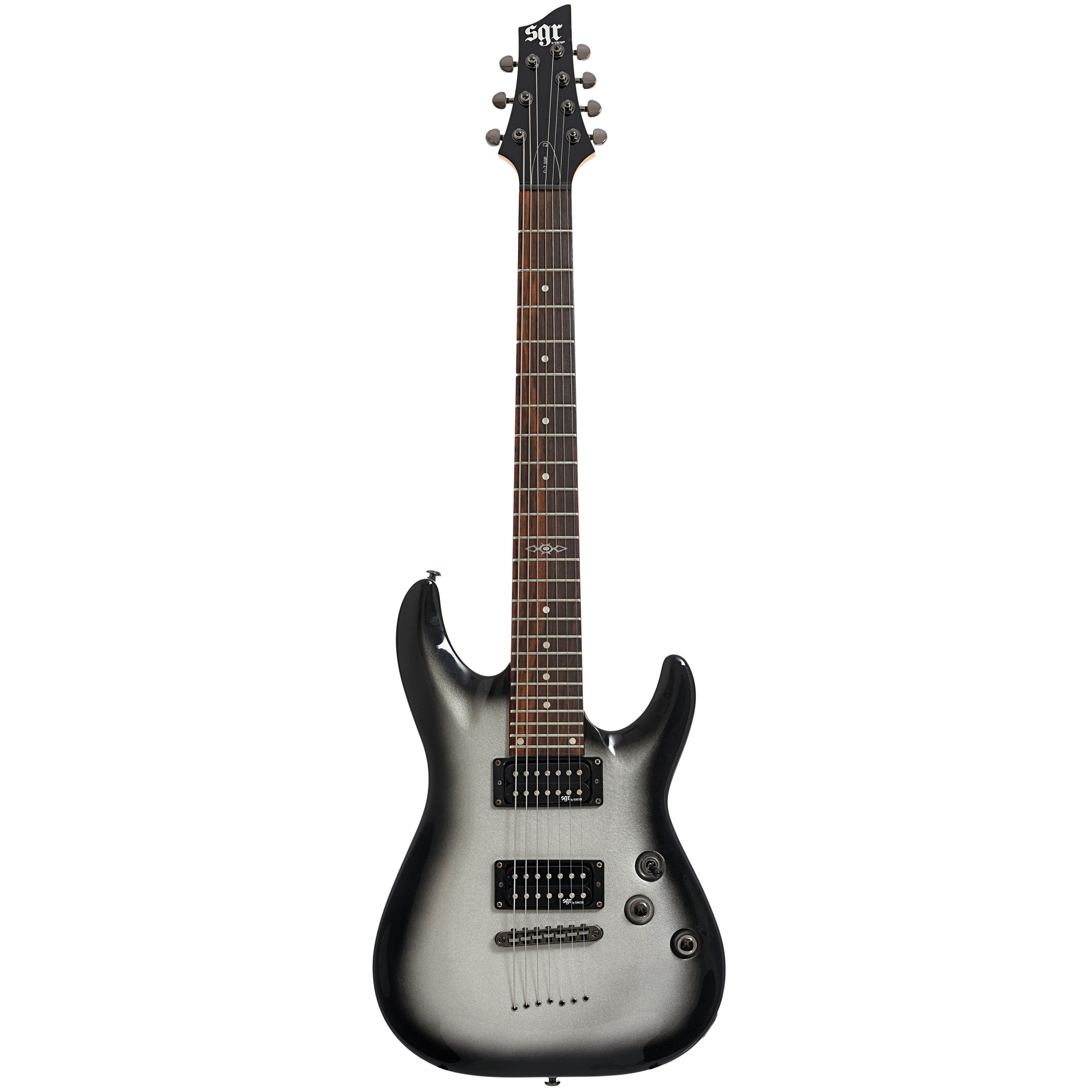 Full front of SGR by Schecter C-7 SGR 7-String Electric Guitar