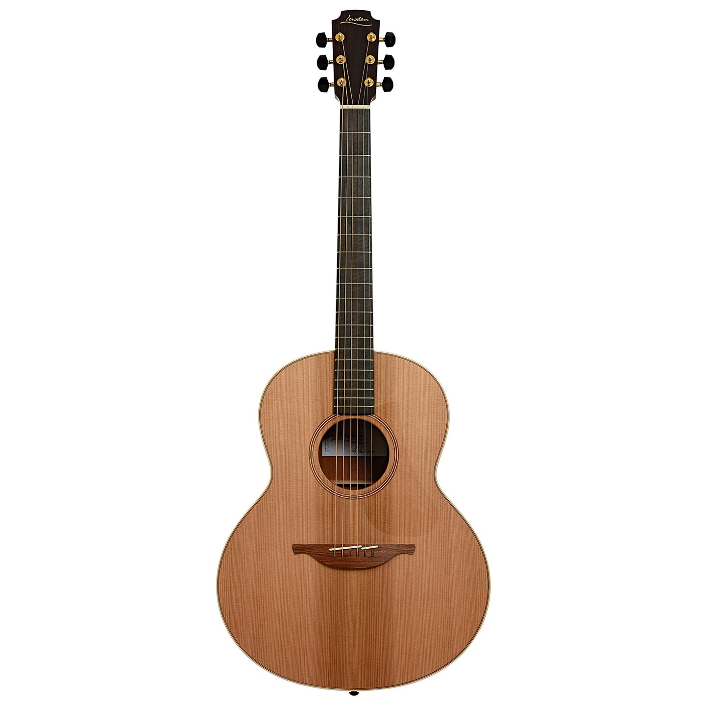 Full front of Lowden F-22 Small Jumbo Acoustic Guitar