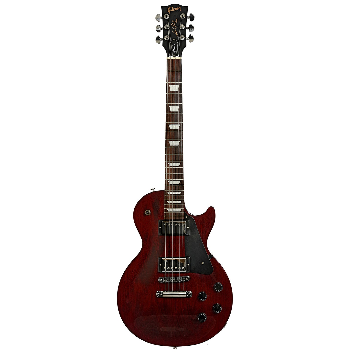 Full front of Gibson Les Paul Studio Electric Guitar