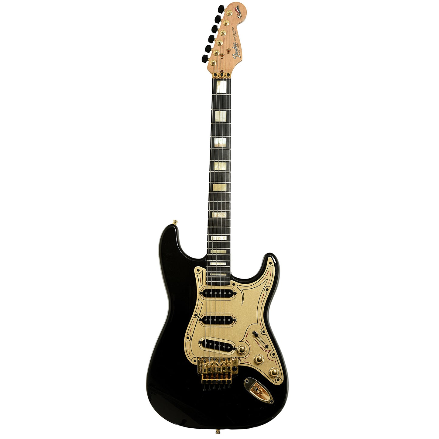 Full front of Fender American Standard Stratocaster Electric Guitar 