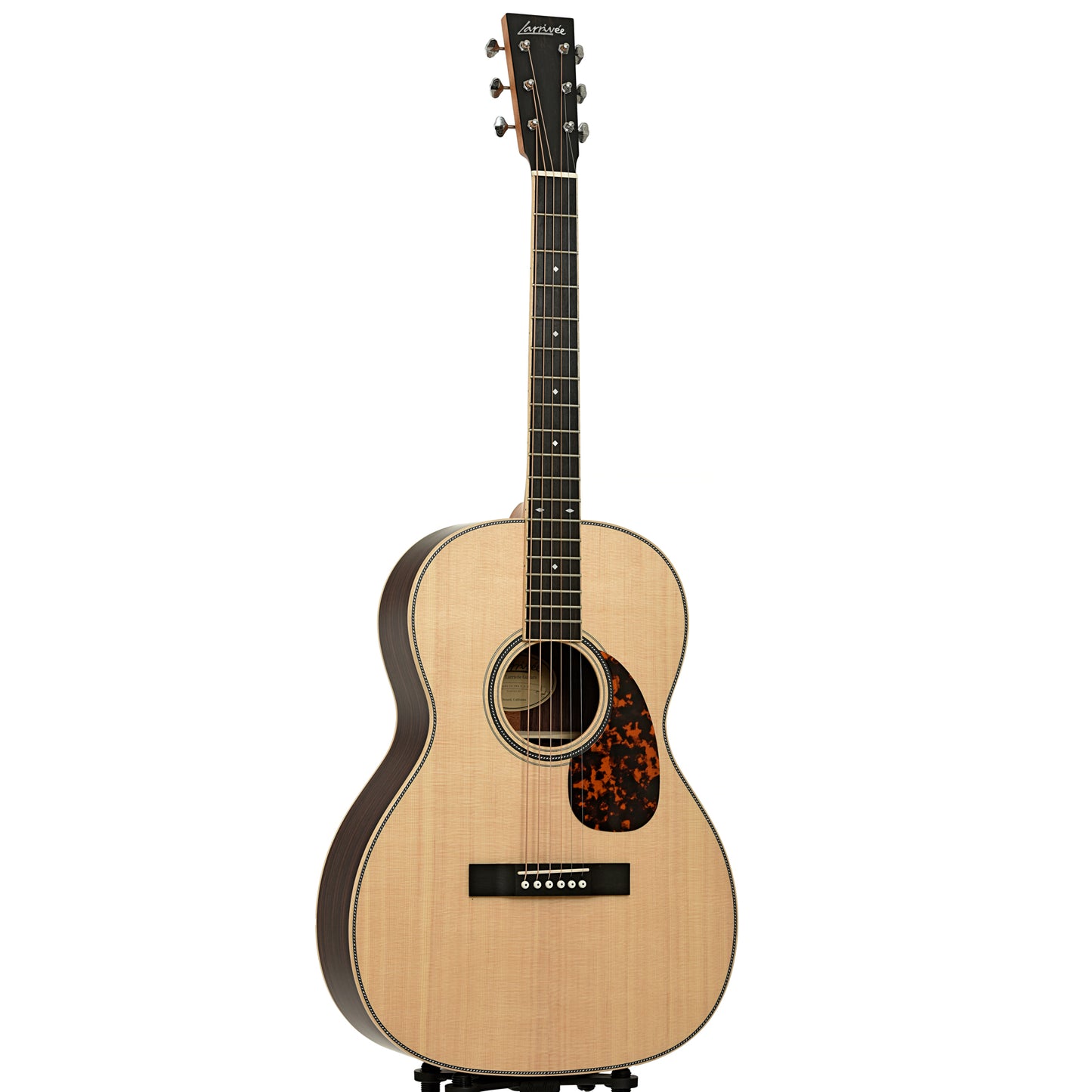 Full front and side of Larrivee 000-40R Legacy Series Acoustic