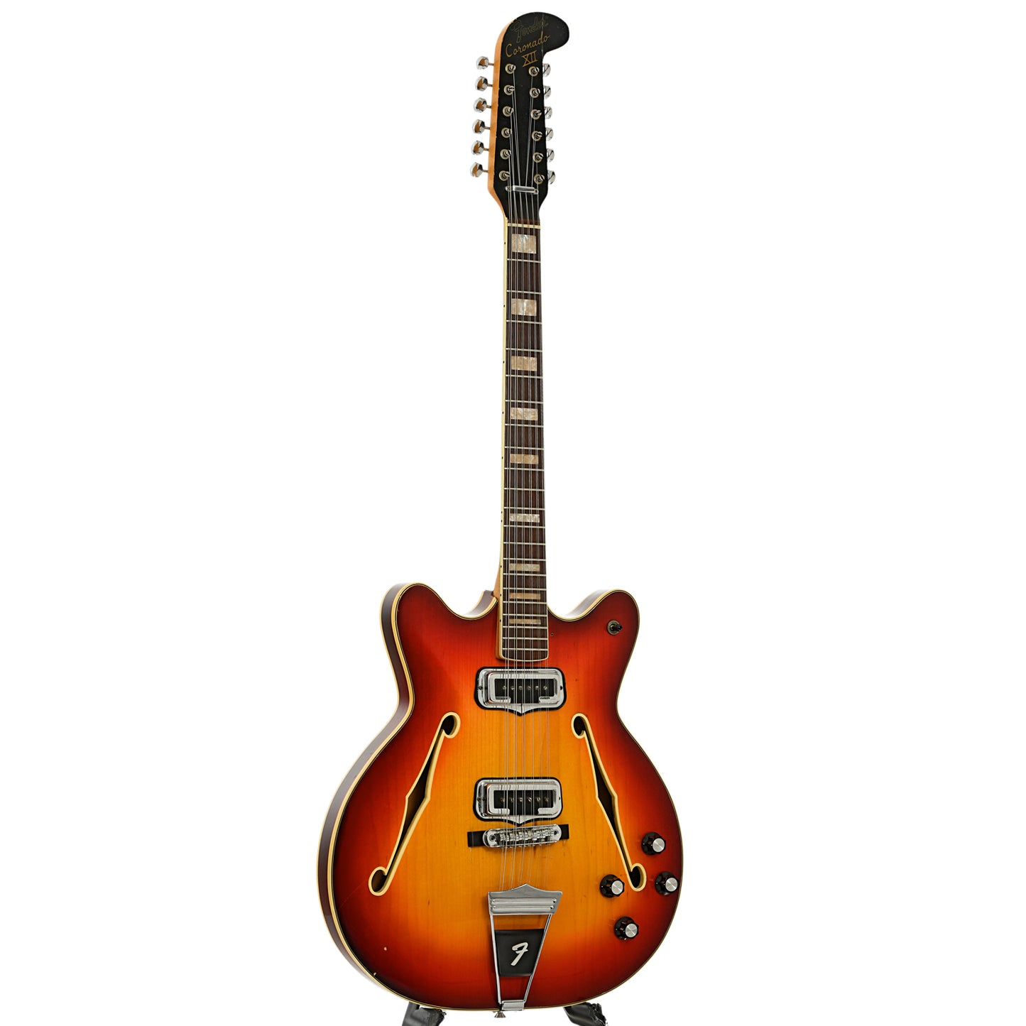 Full front and side of Fender Coronado XII 12-String Electric Guitar 