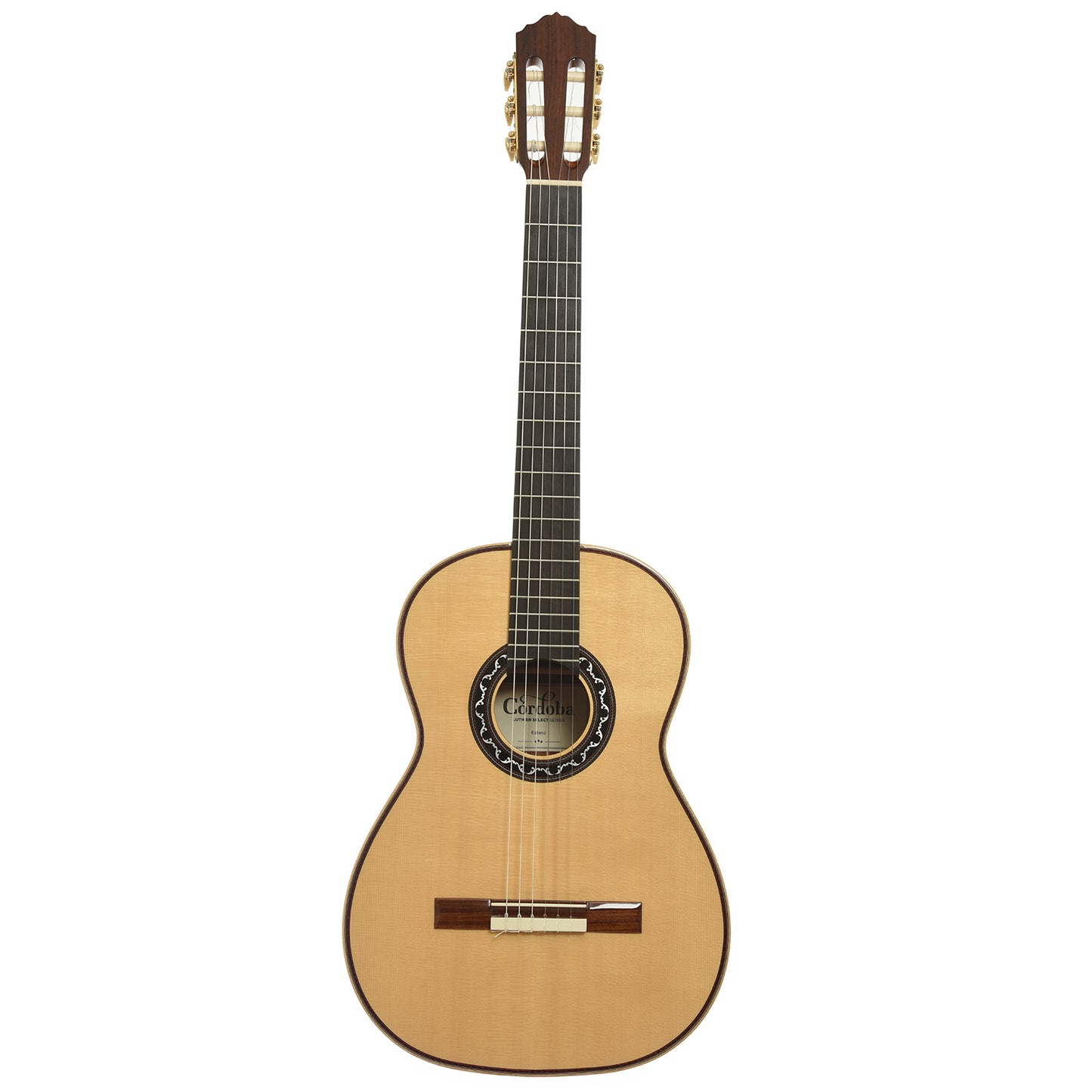 Full fron tof Cordoba Esteso SP Classical Acoustic Guitar