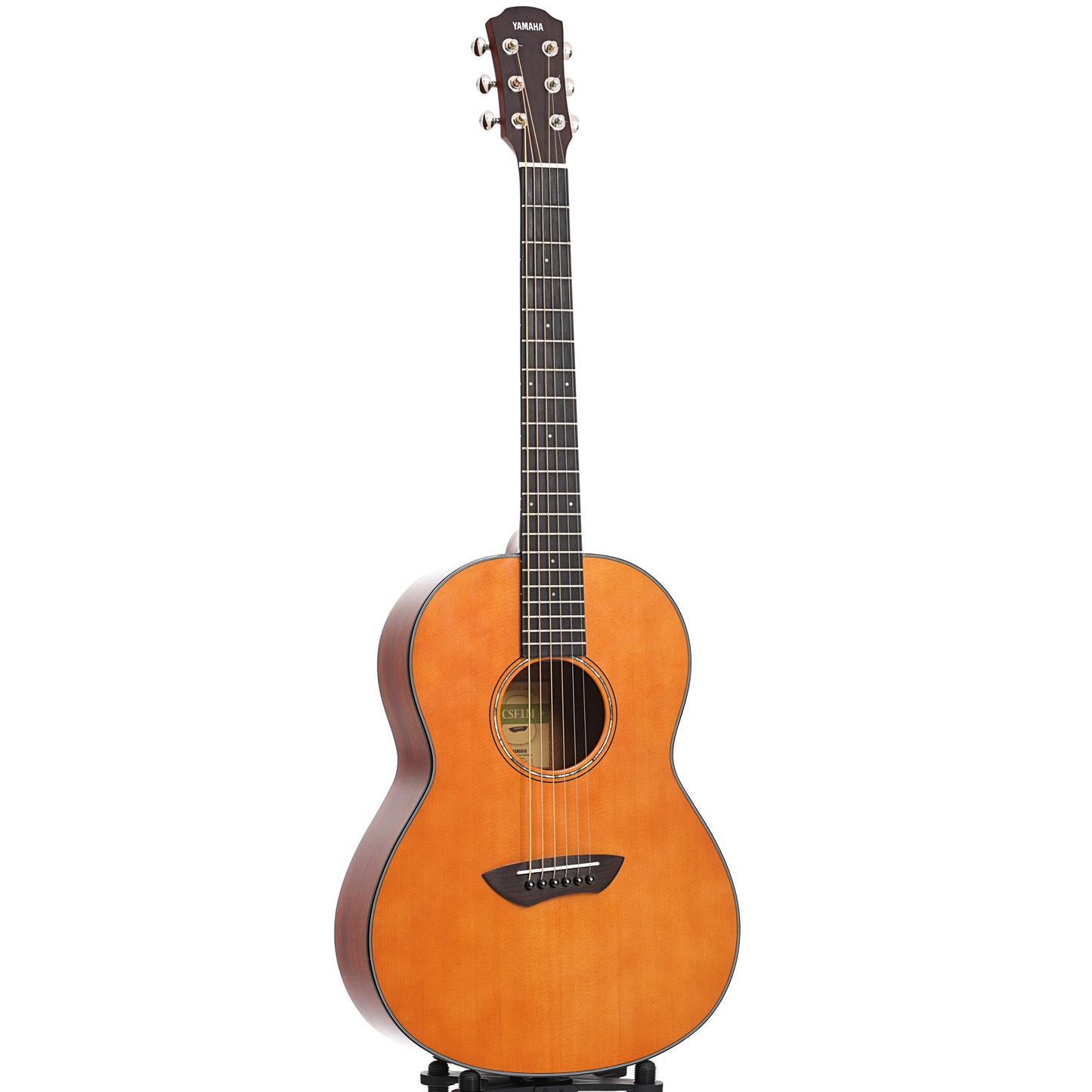 Full front and side of Yamaha CSF1M Parlor Acoustic Guitar (c.2022)