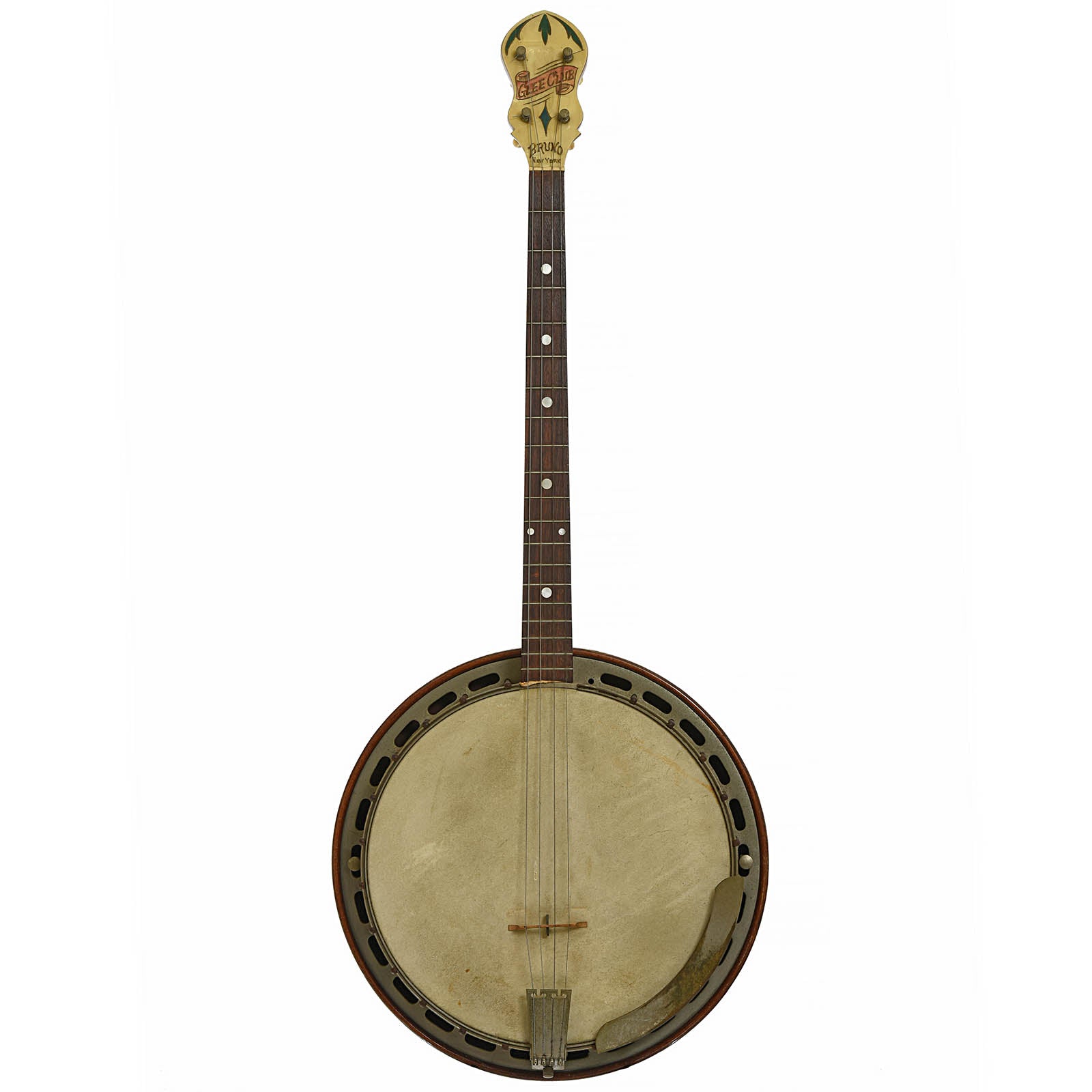 Full front of Bruno Glee Club Tenor Banjo