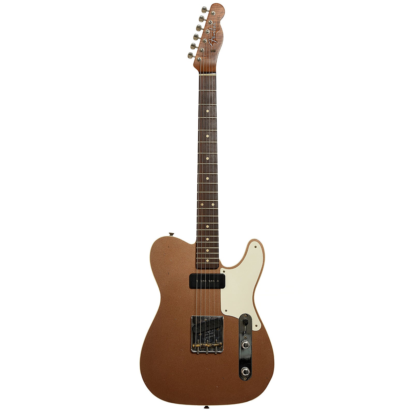 Full front of Fender Custom Shop Maho Journeyman Relic Telecaster 