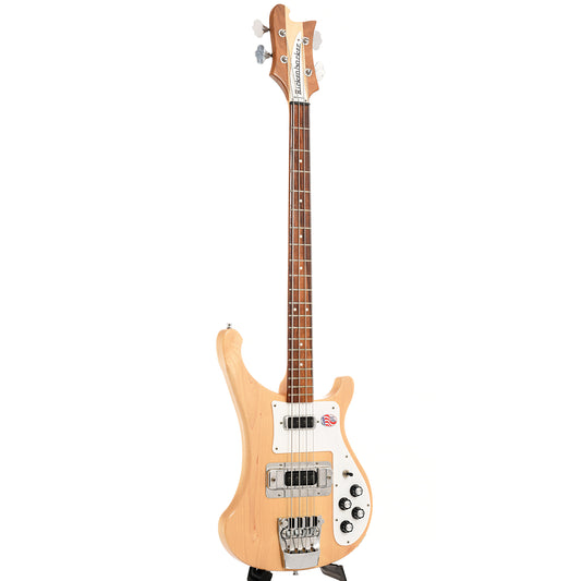 Full front and side of Rickenbacker 4003S Electric Bass (2017)