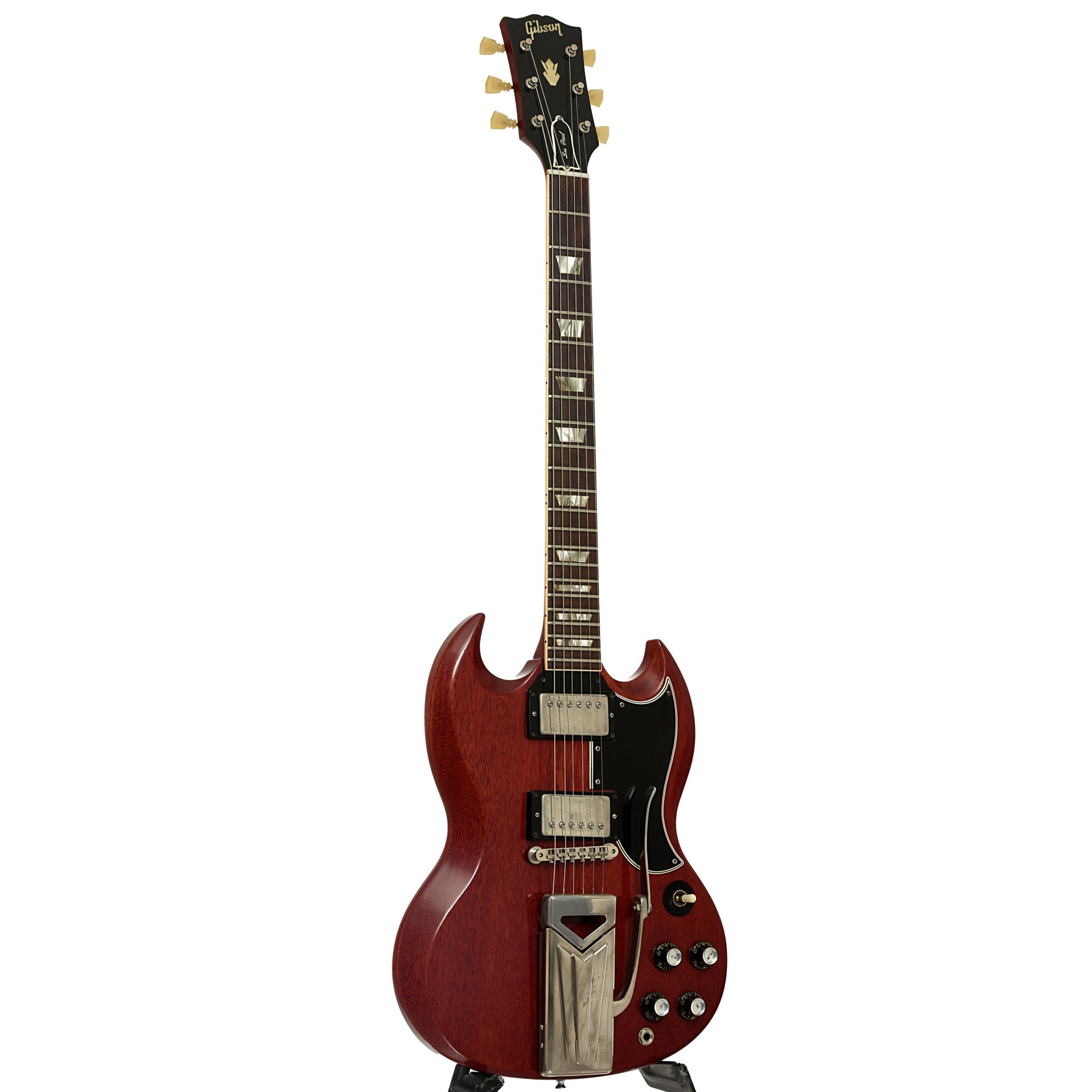 Full front side of Gibson Les Paul Standard Electric Guitar