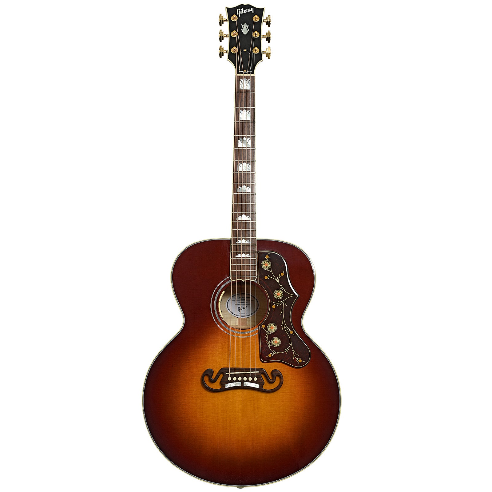 Full front of Gibson SJ-200 Standard Acoustic-Electric Guitar 