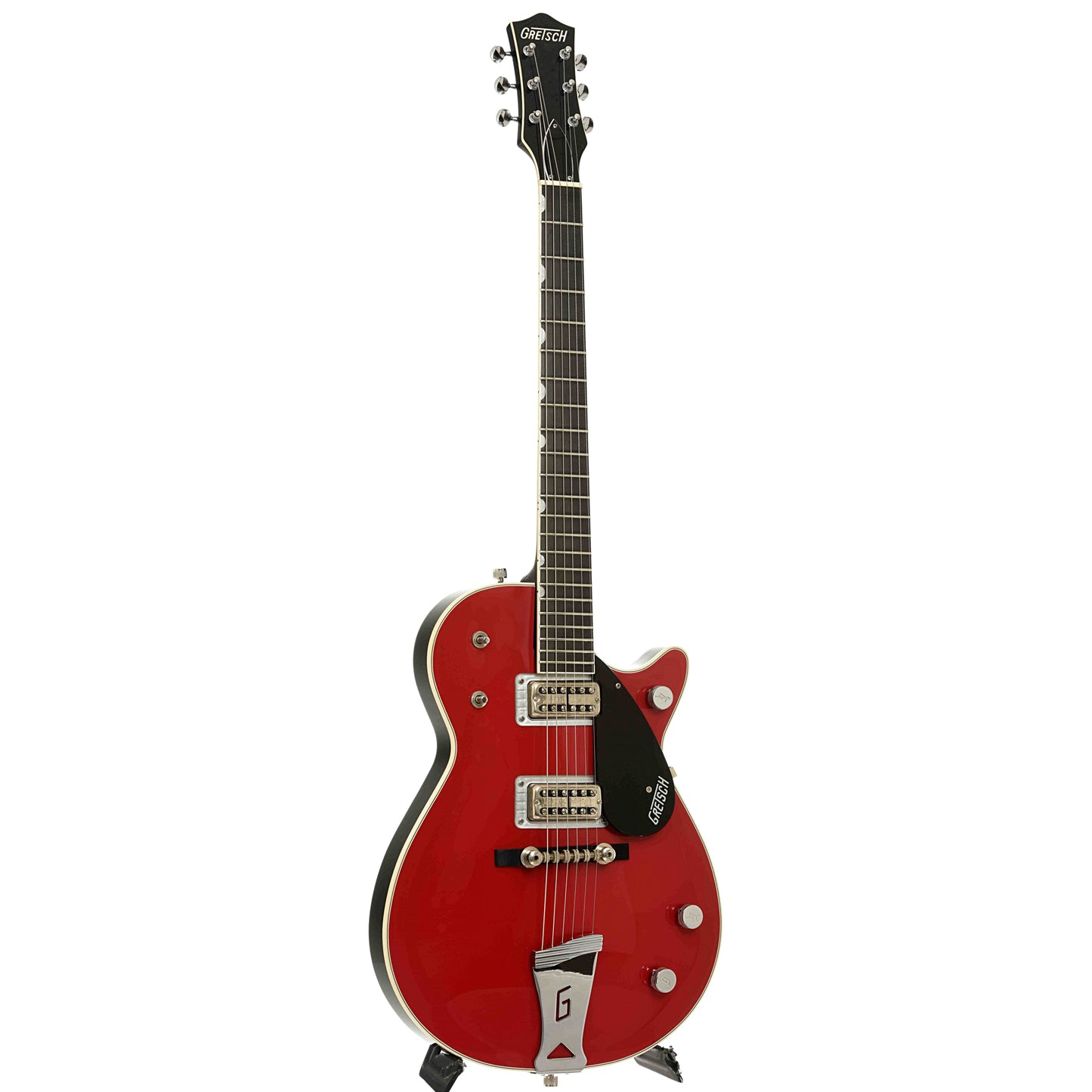 Full front and side of Gretsch 6131 Jet Firebird Electric Guitar