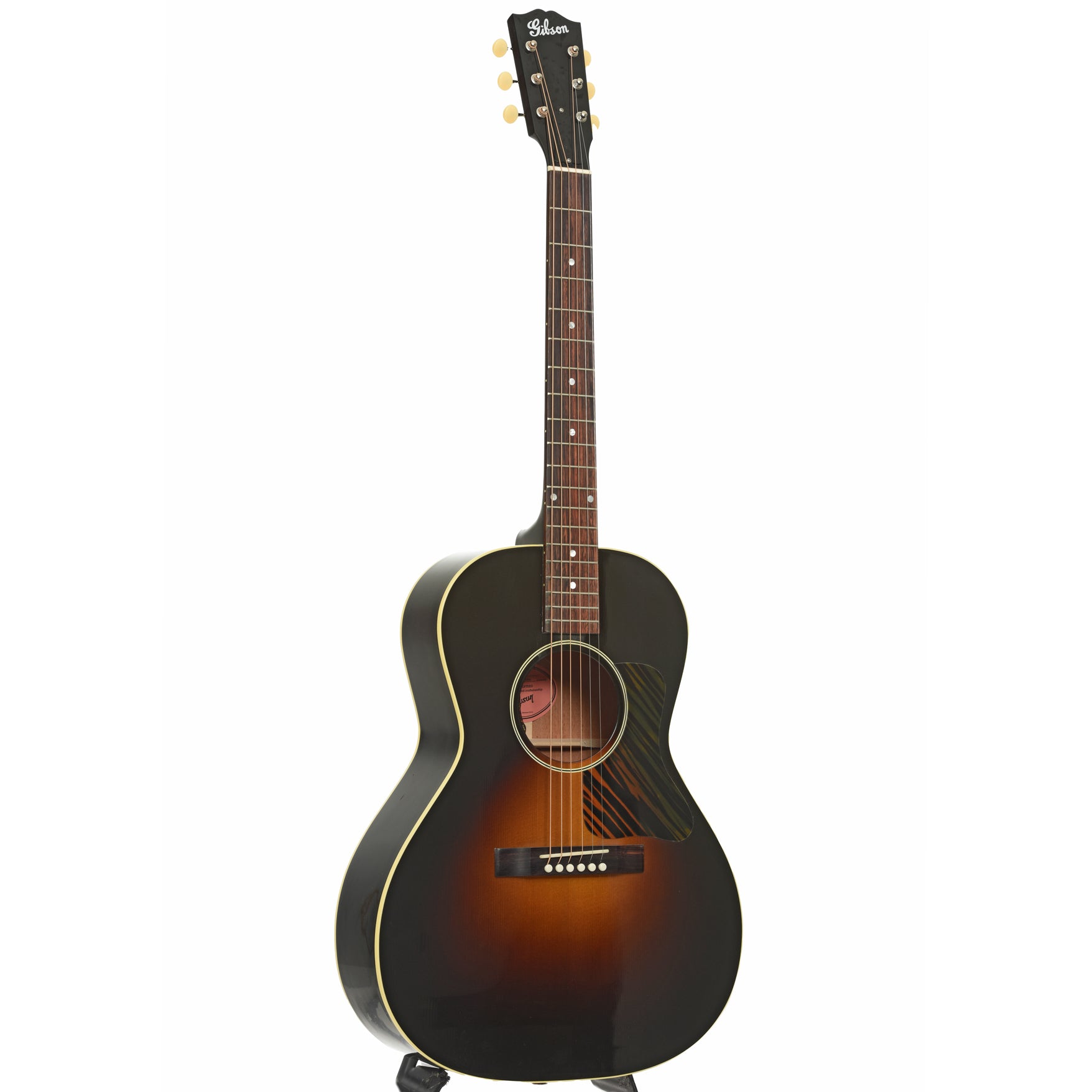 Full front and side of Gibson L-00 Original Acoustic Guitar
