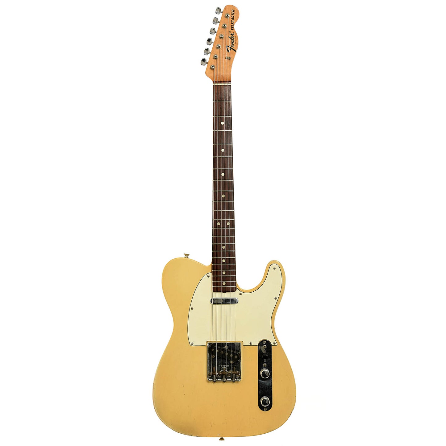 Full front of Fender Telecaster Electric Guitar